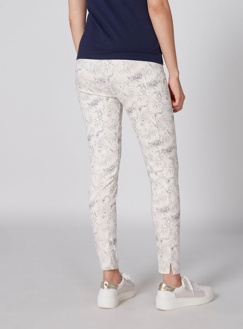 Printed Full Length Jeggings with Elasticised Waistband-women-clothing-bottoms-leggings-image-2