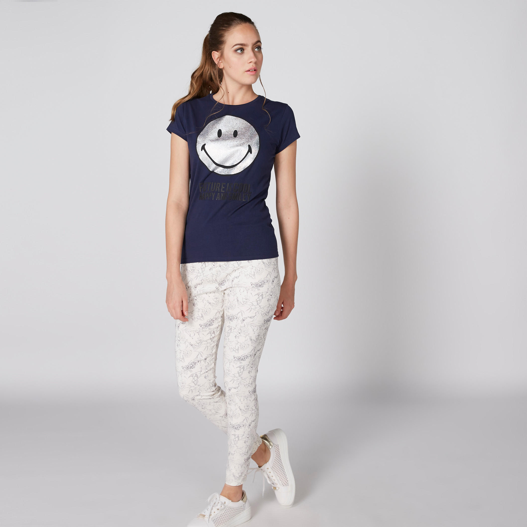 Printed Full Length Jeggings with Elasticised Waistband-women-clothing-bottoms-leggings-image-4