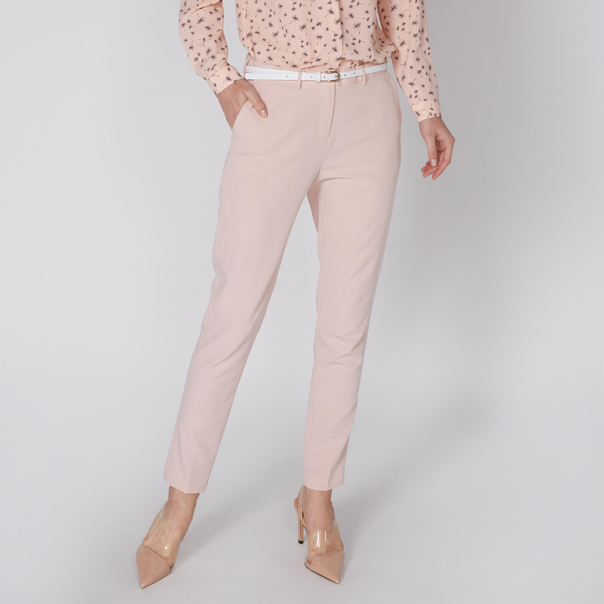 Full Length Pants with Pocket Detail-women-clothing-bottoms-trousers-image-1