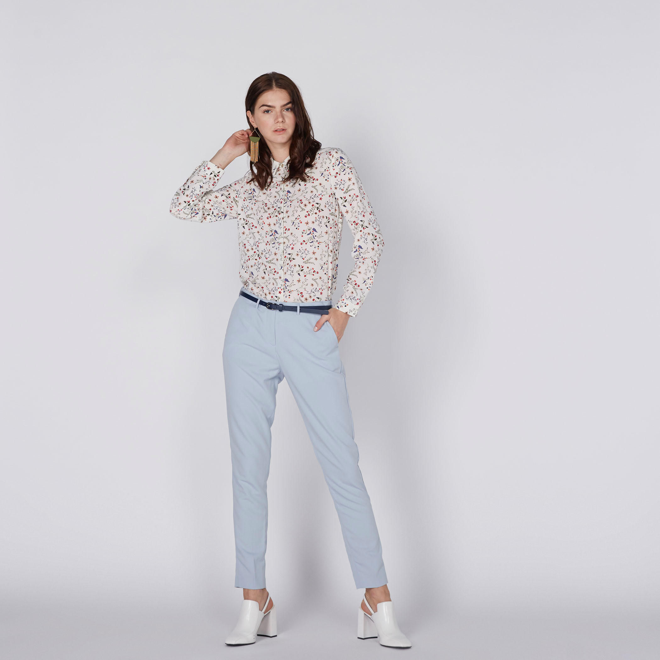 بنطال طويل بحزام وجيوب-women-clothing-bottoms-trousers-image-2