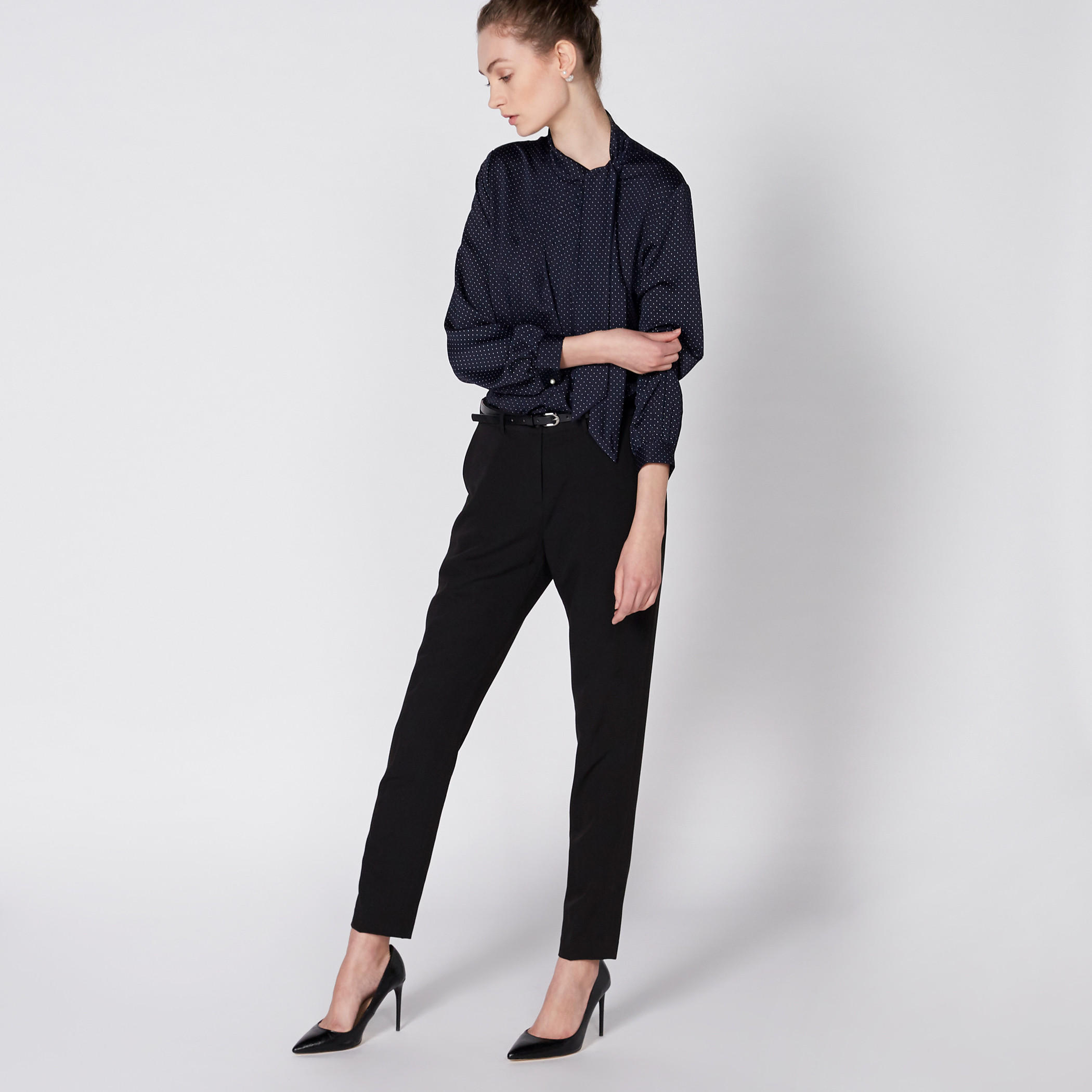 Full Length Trousers with Pocket Detail-women-clothing-bottoms-trousers-image-1