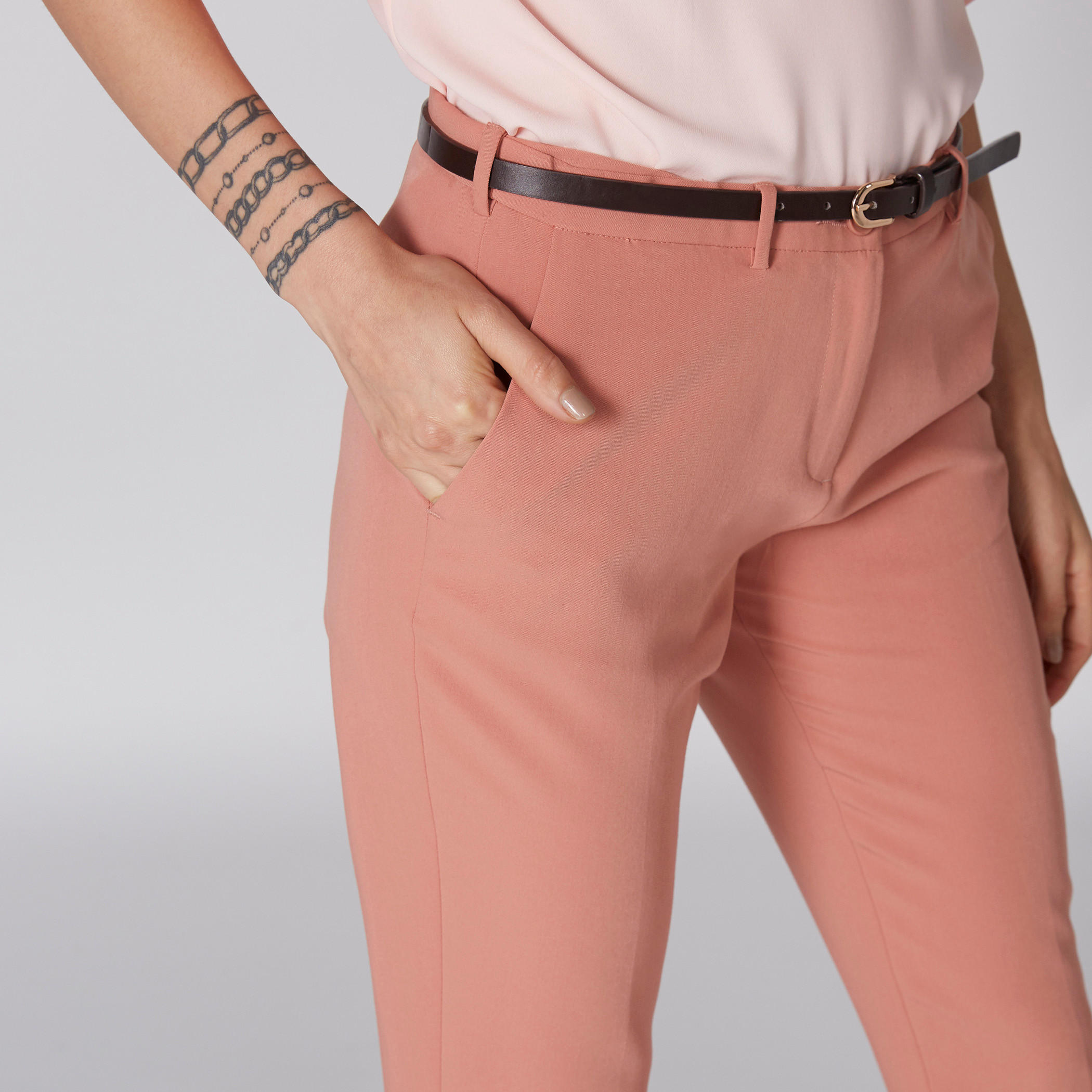 Full Length Pants with Pocket Detail-women-clothing-bottoms-trousers-image-2