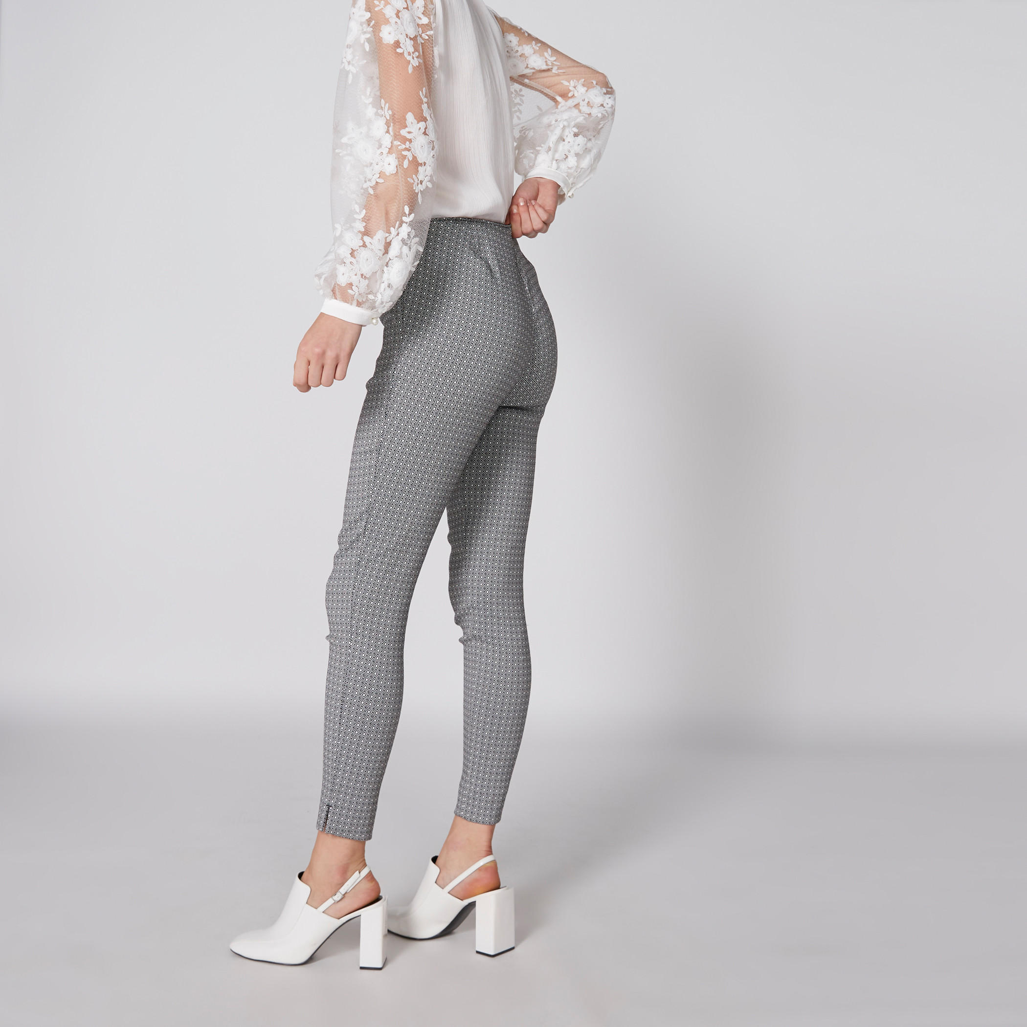 Printed Full Length Jeggings with Elasticised Waistband-women-clothing-bottoms-leggings-image-2