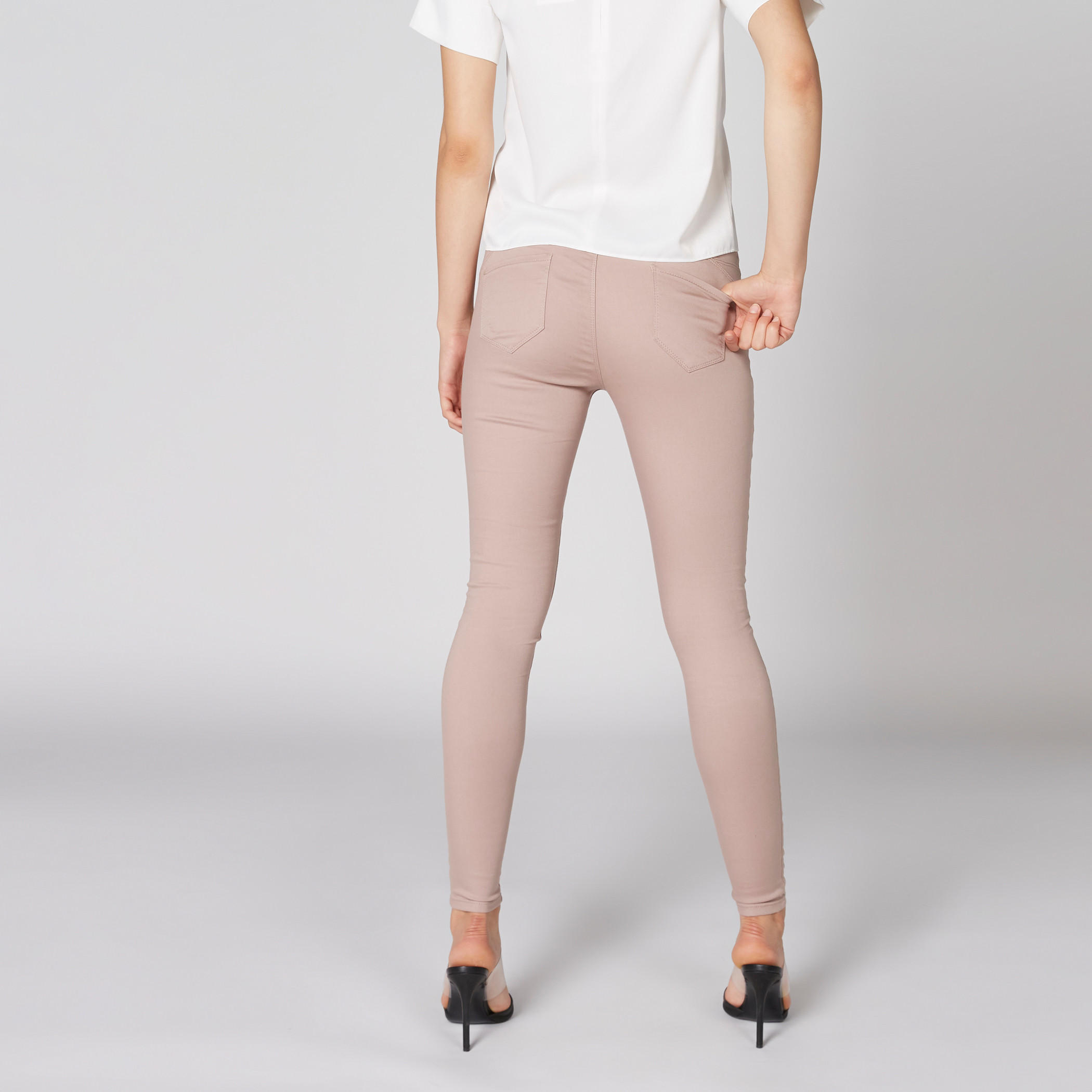 Full Length Pants with Button Closure and Pocket Detail-women-clothing-bottoms-trousers-image-2