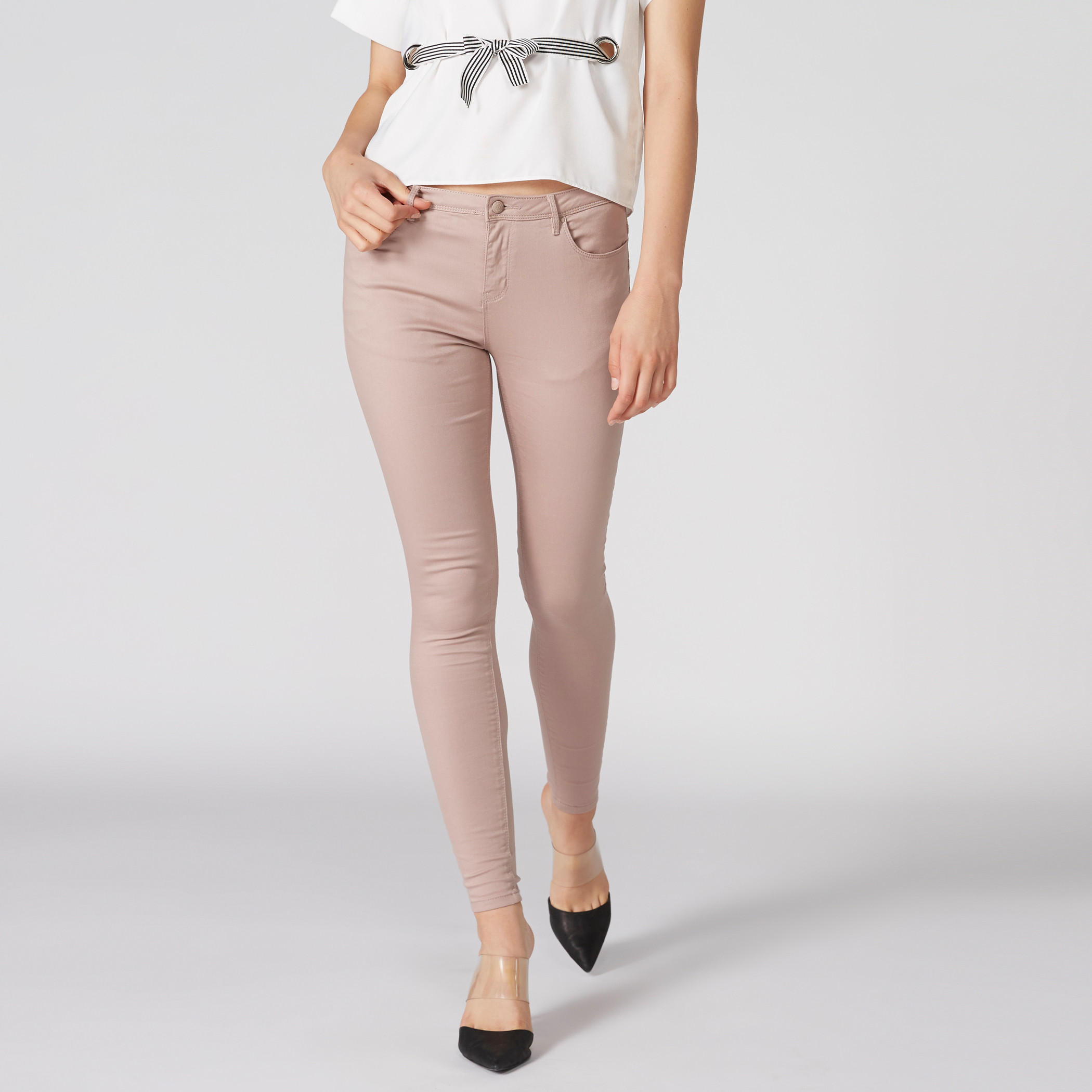 Full Length Pants with Button Closure and Pocket Detail-women-clothing-bottoms-trousers-image-3