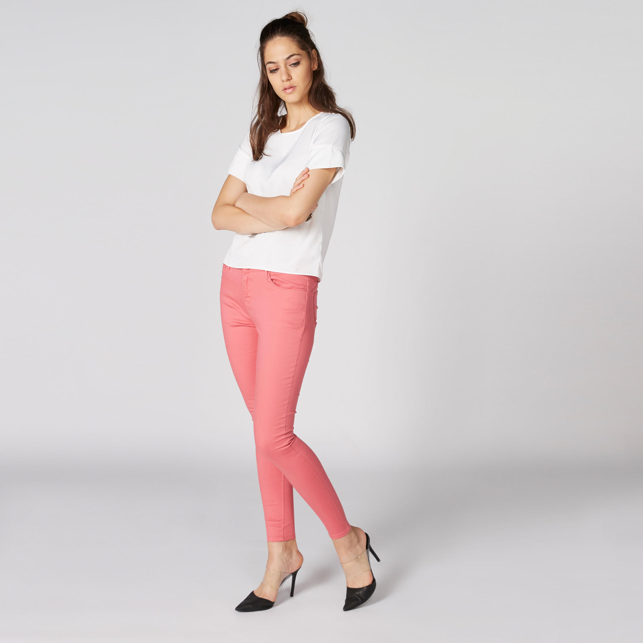بنطال شينو طويل بزر إغلاق وجيوب-women-clothing-bottoms-trousers-image-3