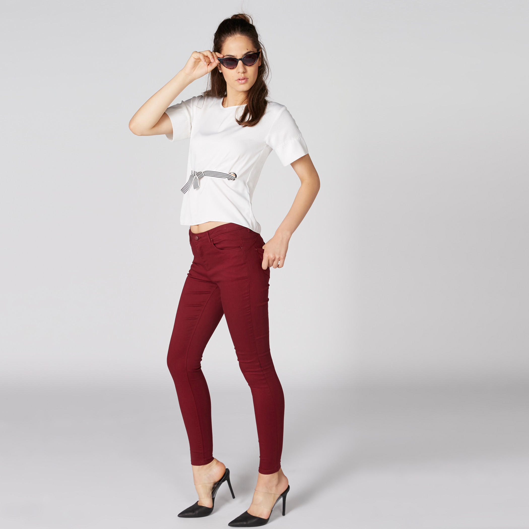 Full Length Pants with Button Closure and Pocket Detail-women-clothing-bottoms-trousers-image-3