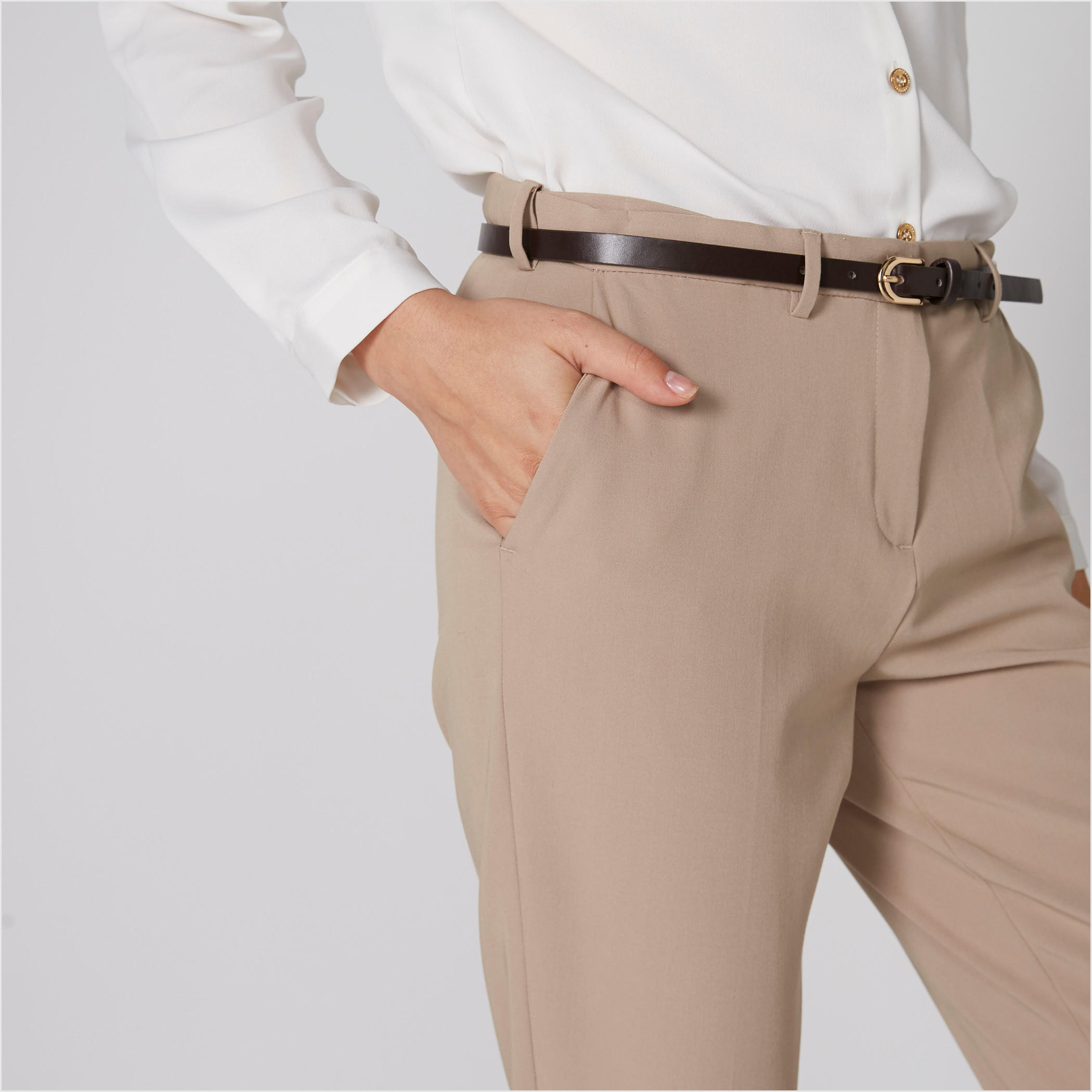 بنطال طويل بجيوب وحزام-women-clothing-bottoms-trousers-image-1