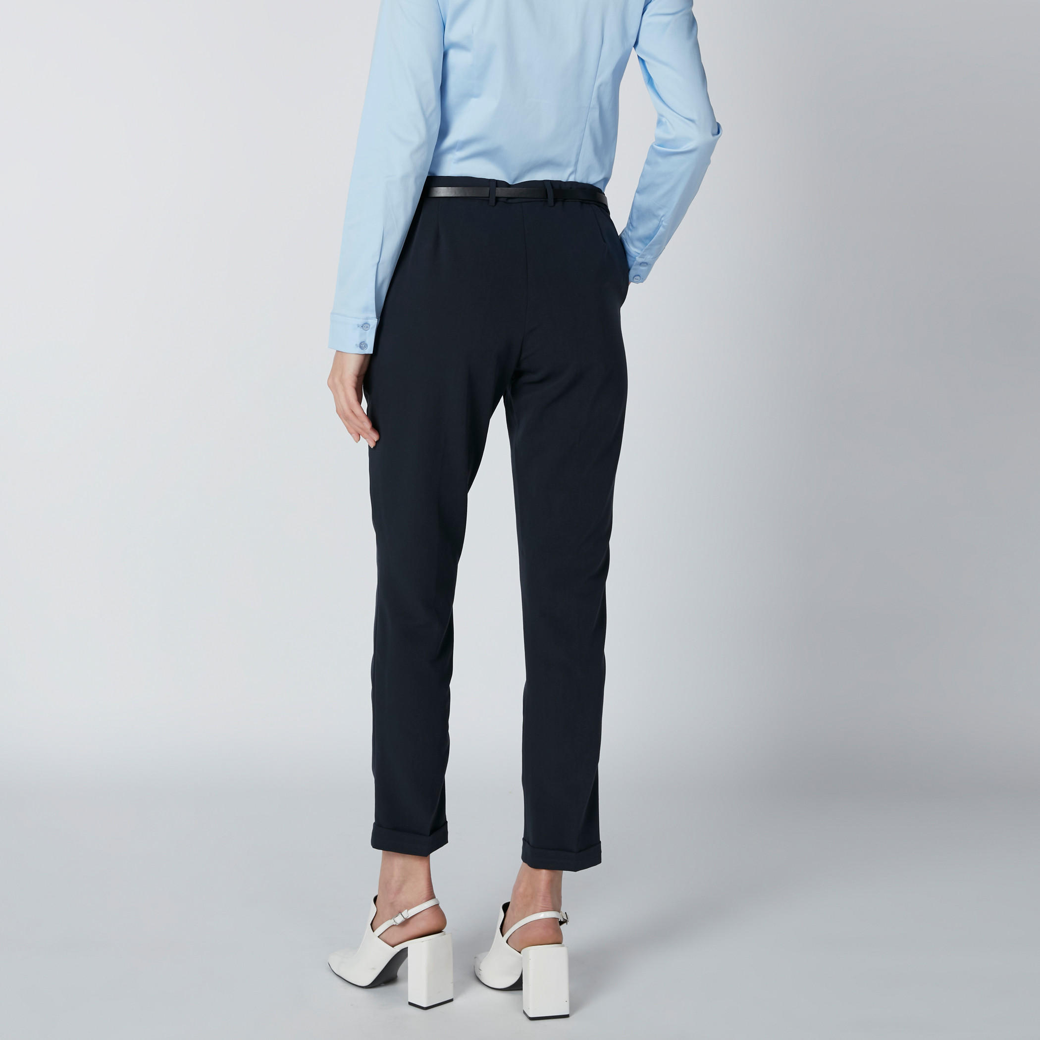 بنطال بزر إغلاق وجيوب-women-clothing-bottoms-trousers-image-2
