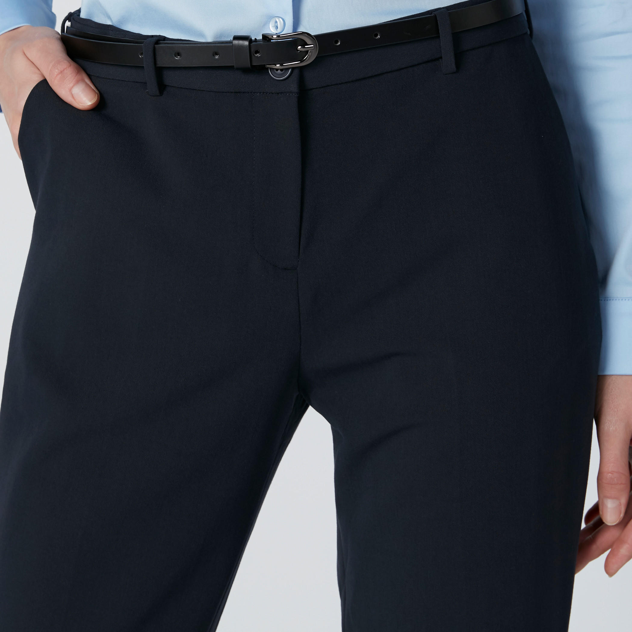 بنطال بزر إغلاق وجيوب-women-clothing-bottoms-trousers-image-4