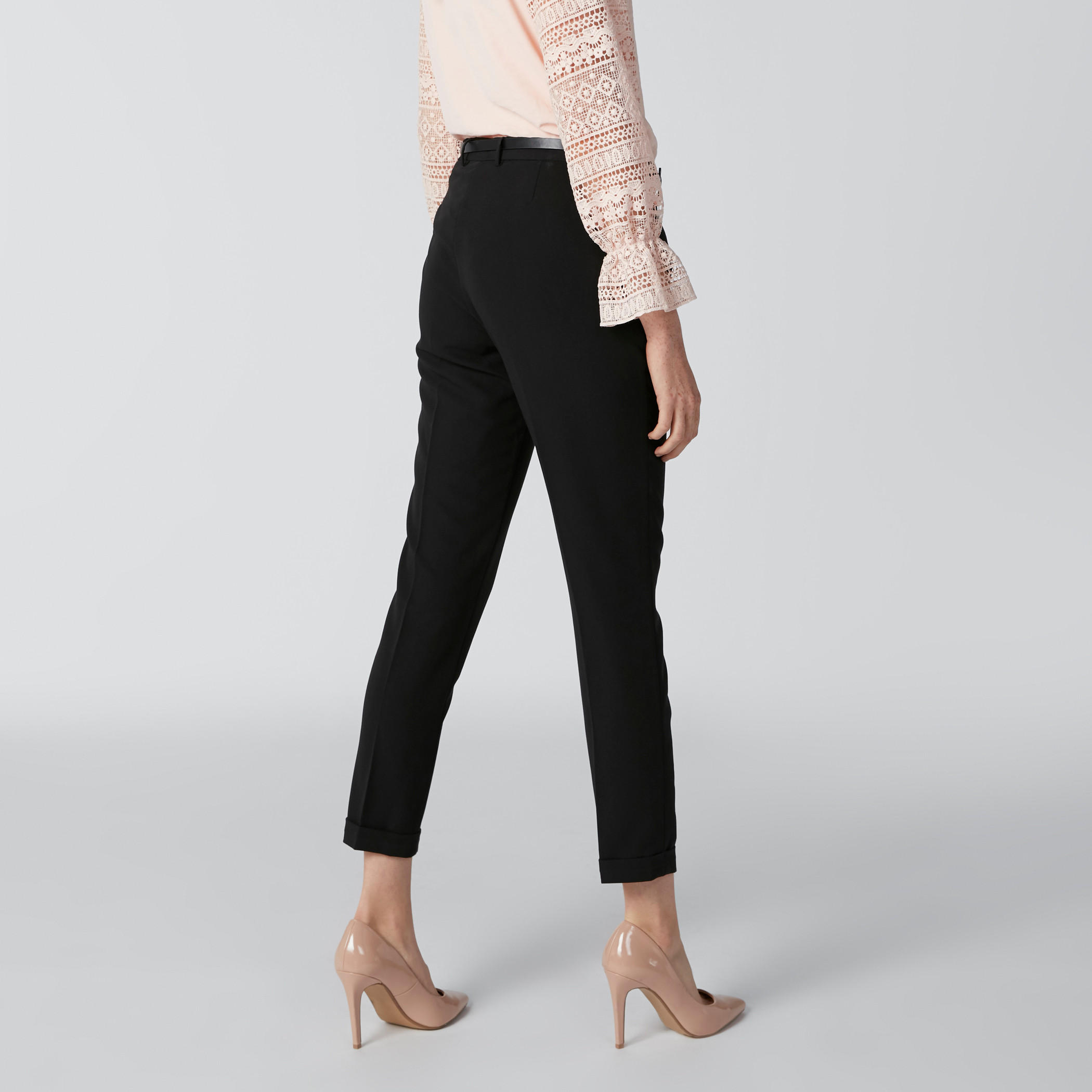 Pocket Detail Chinos in Slim Fit-women-clothing-bottoms-trousers-image-2