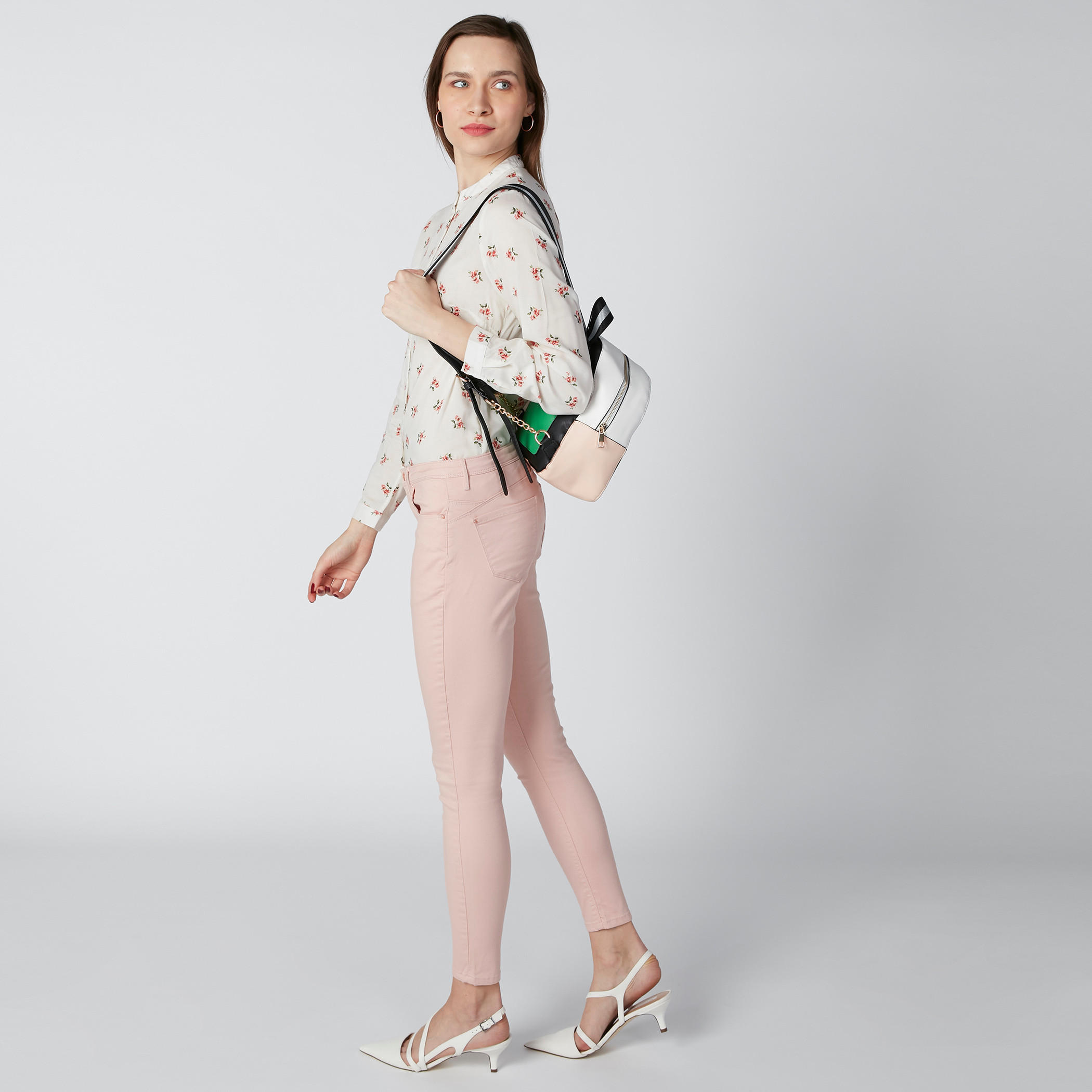 بنطال شينو بخصر متوسط الارتفاع وجيوب-women-clothing-bottoms-trousers-image-13