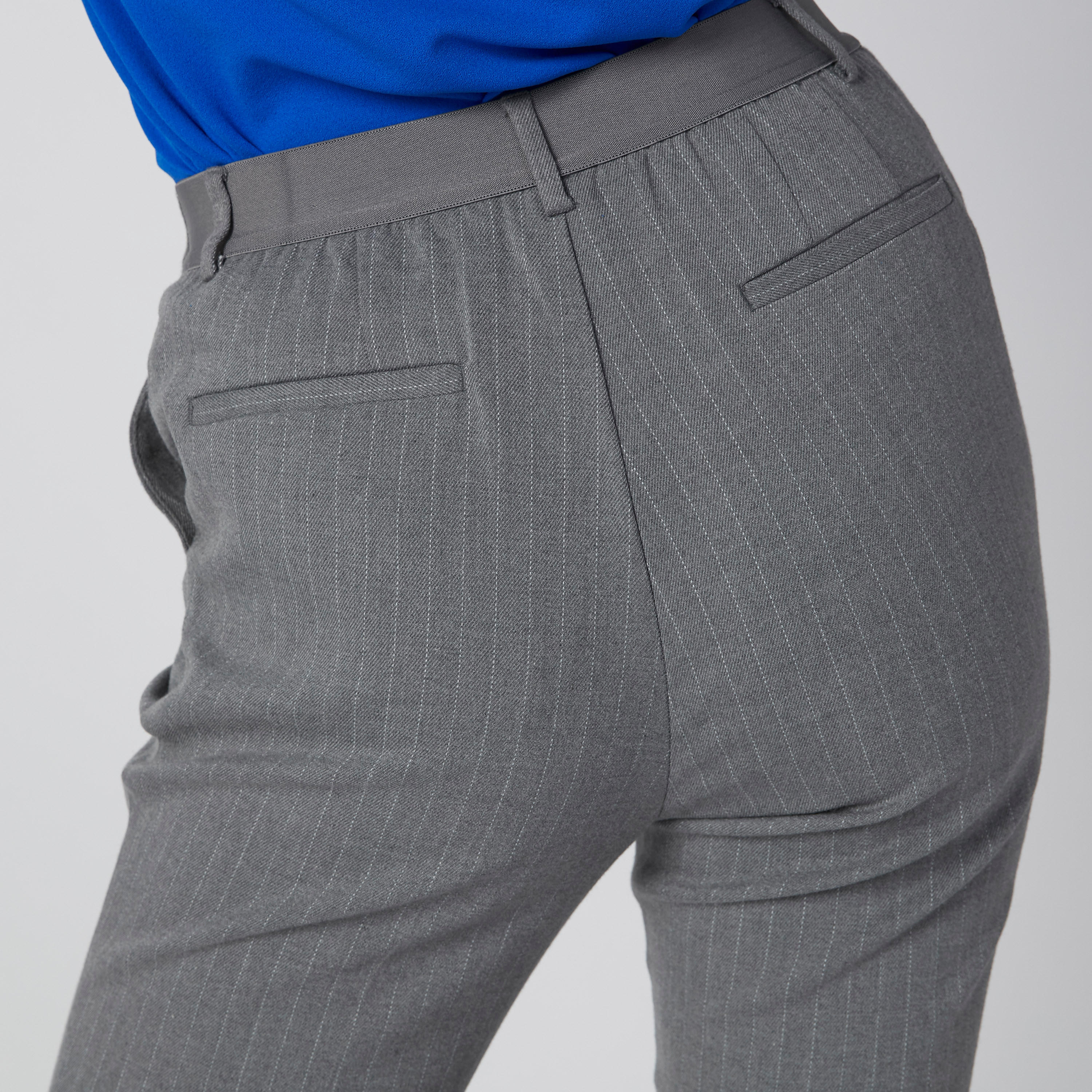بنطال قصير مقلّم بجيوب-women-clothing-bottoms-trousers-image-4