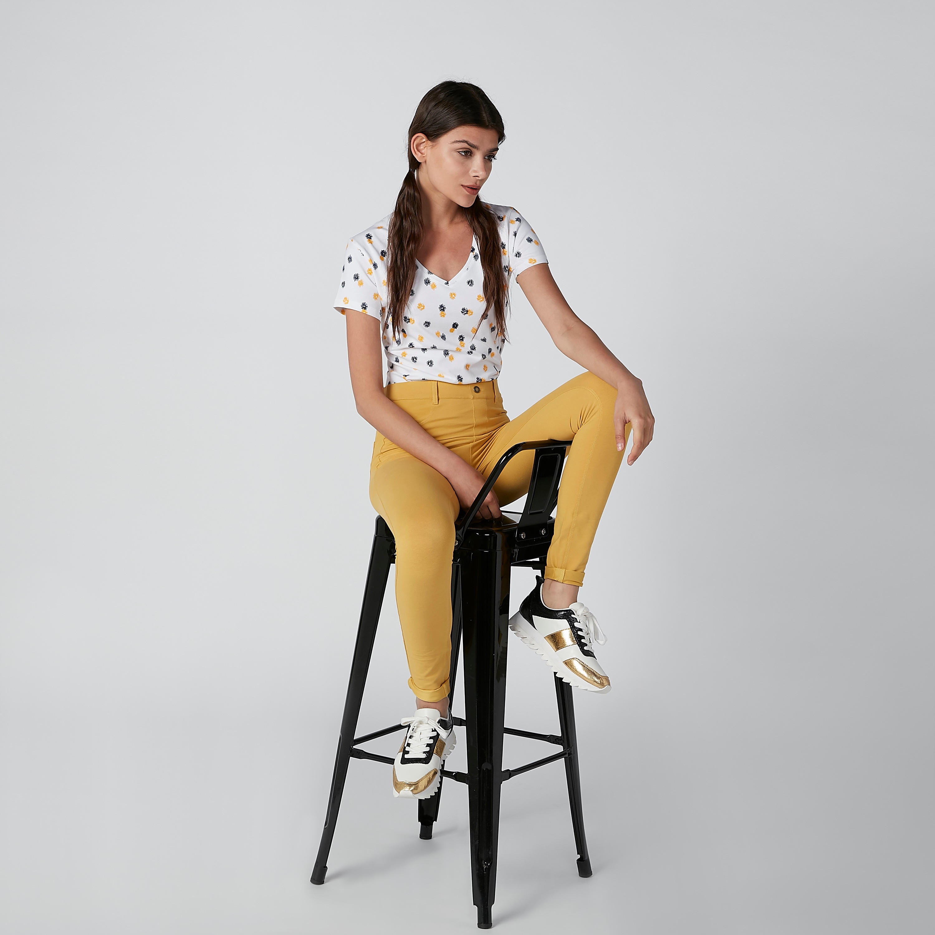بنطال سادة بقصّة سليم وجيوب-women-clothing-bottoms-leggings-image-1