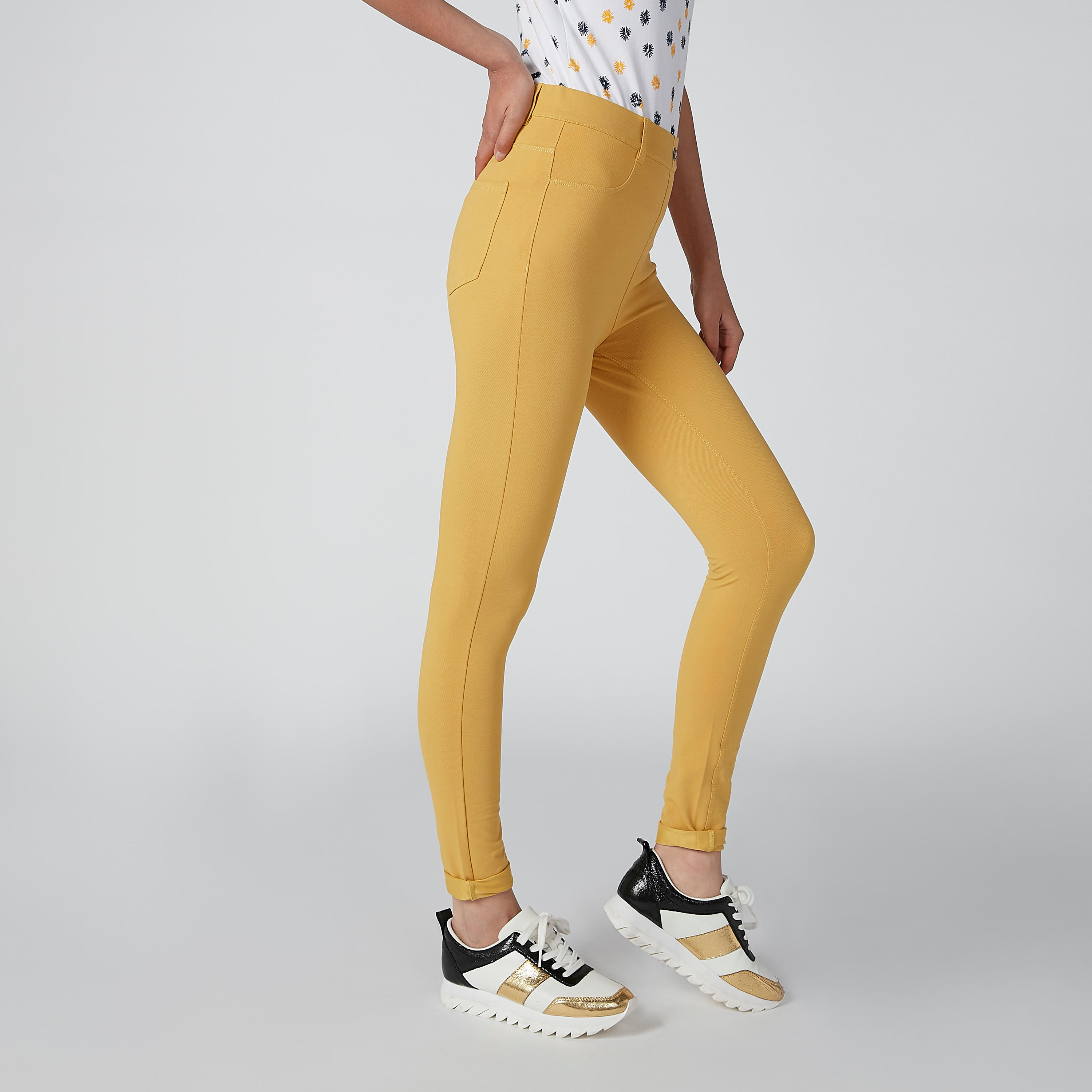 بنطال سادة بقصّة سليم وجيوب-women-clothing-bottoms-leggings-image-3
