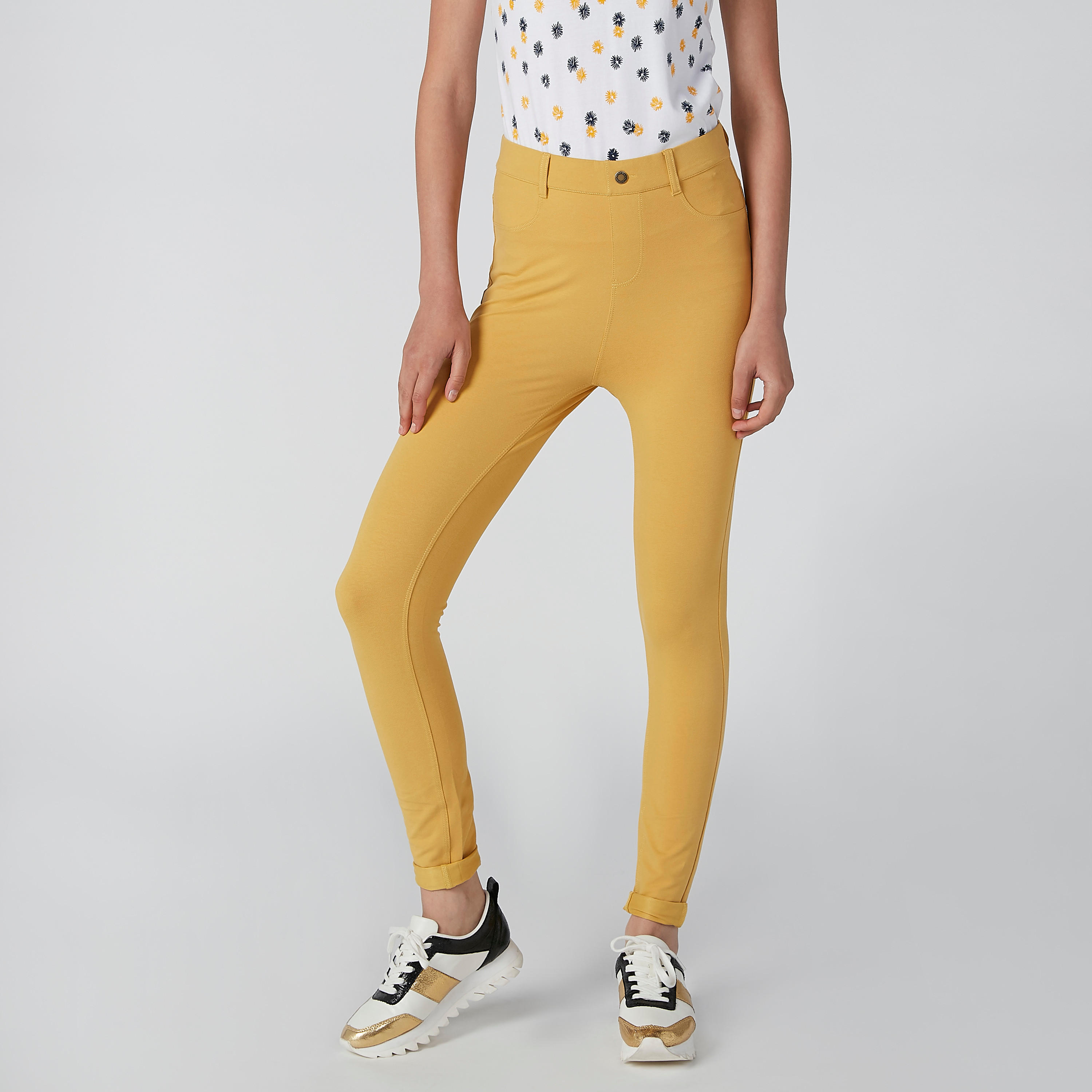 بنطال سادة بقصّة سليم وجيوب-women-clothing-bottoms-leggings-image-4