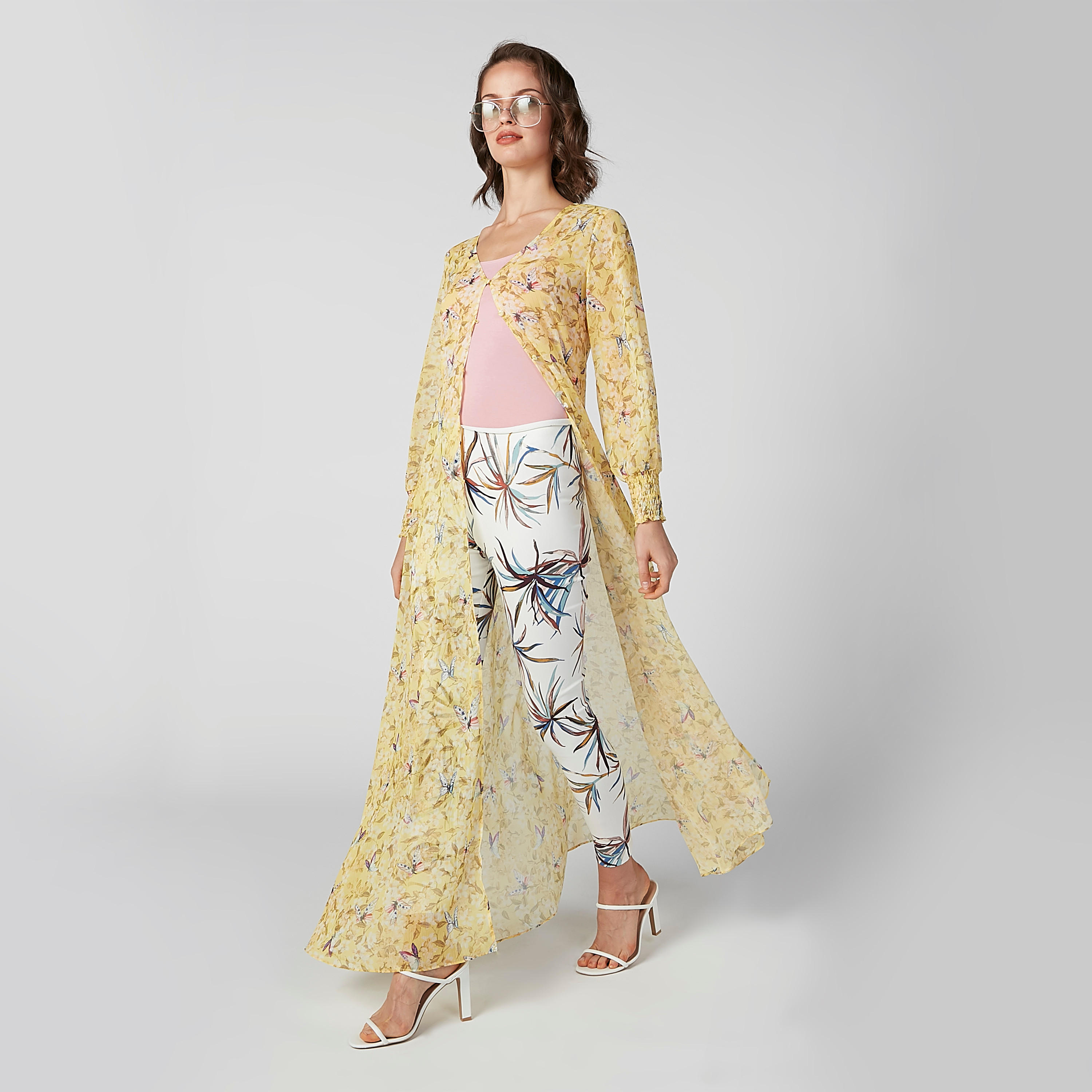Printed Treggings with Elasticised Waistband-women-clothing-bottoms-trousers-image-2