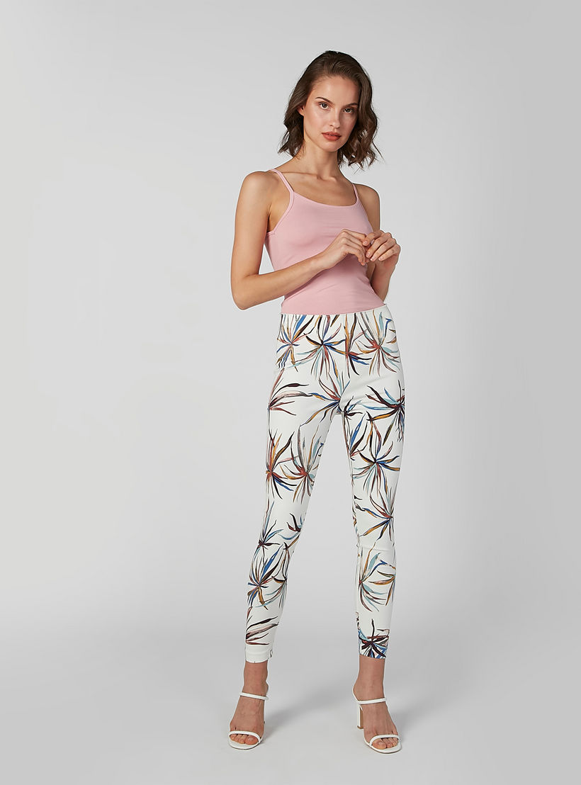 Printed Treggings with Elasticised Waistband-women-clothing-bottoms-trousers-image-4