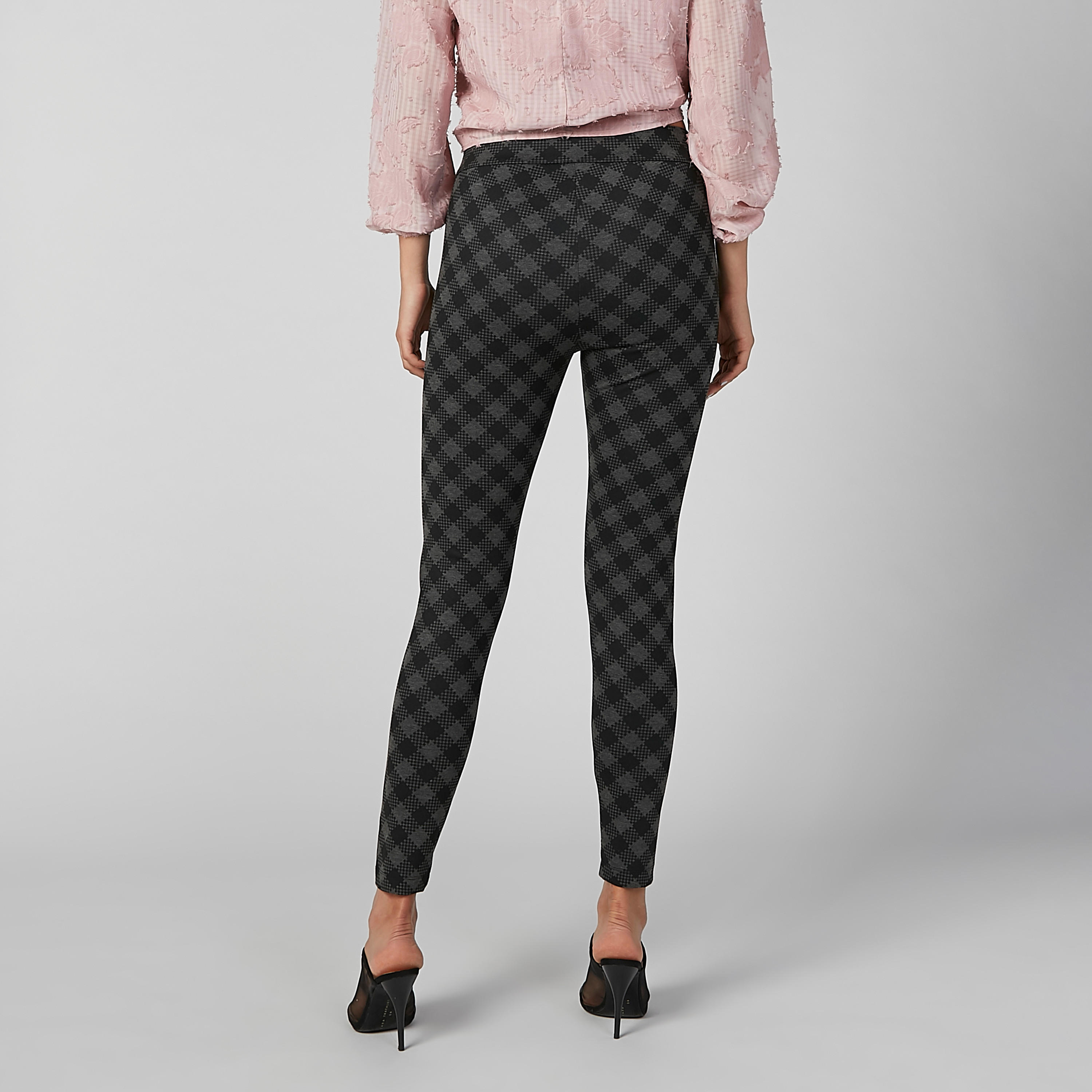 بنطال كاروهات سكيني بسحاب-women-clothing-bottoms-trousers-image-5