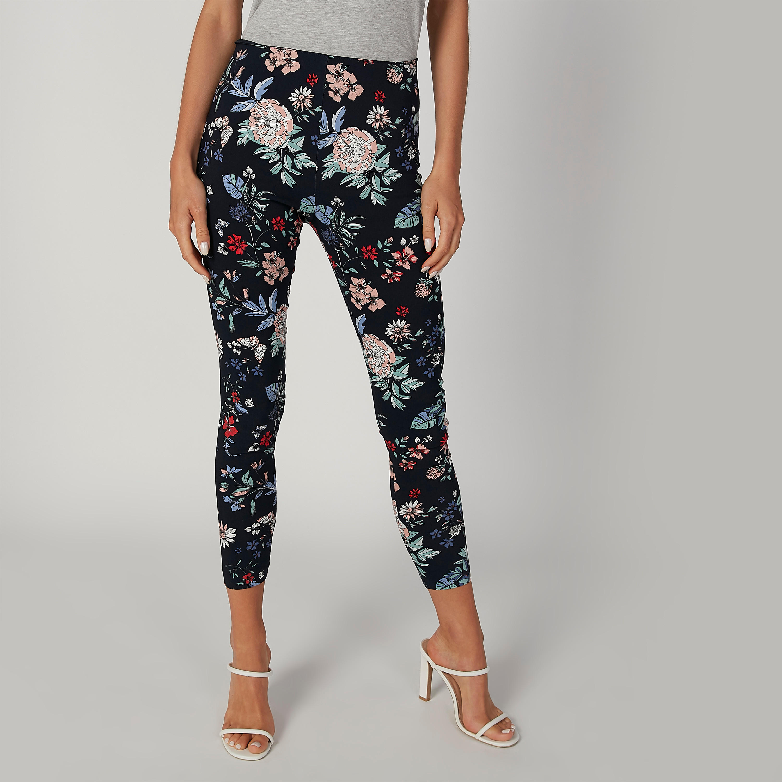 بنطلون ضيّق بخصر مطّاطي وفتحة وطبعات-women-clothing-bottoms-leggings-image-4