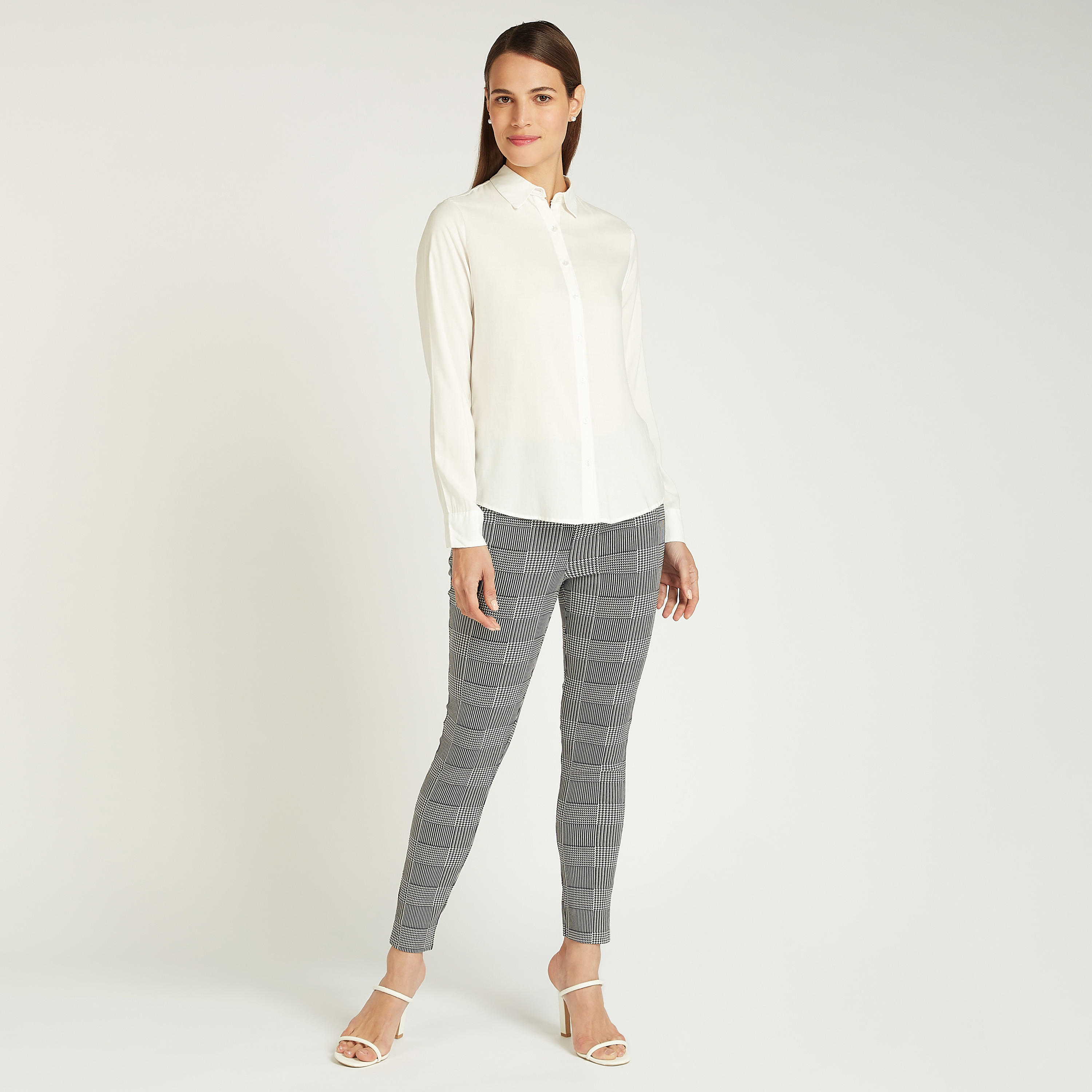 Slim Fit Printed Mid-Rise Trousers with Zip Closure-women-clothing-bottoms-trousers-image-2