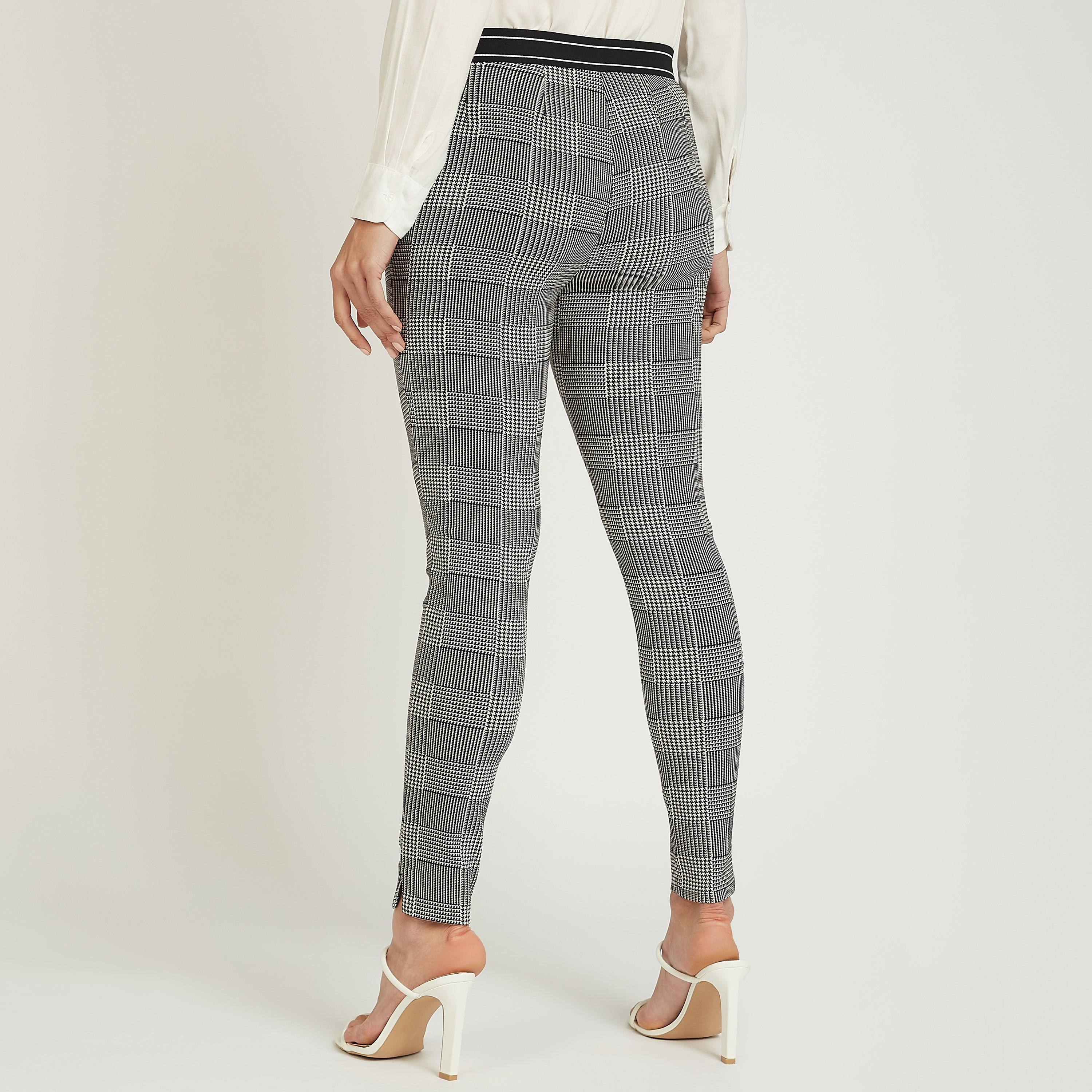 Slim Fit Printed Mid-Rise Trousers with Zip Closure-women-clothing-bottoms-trousers-image-4