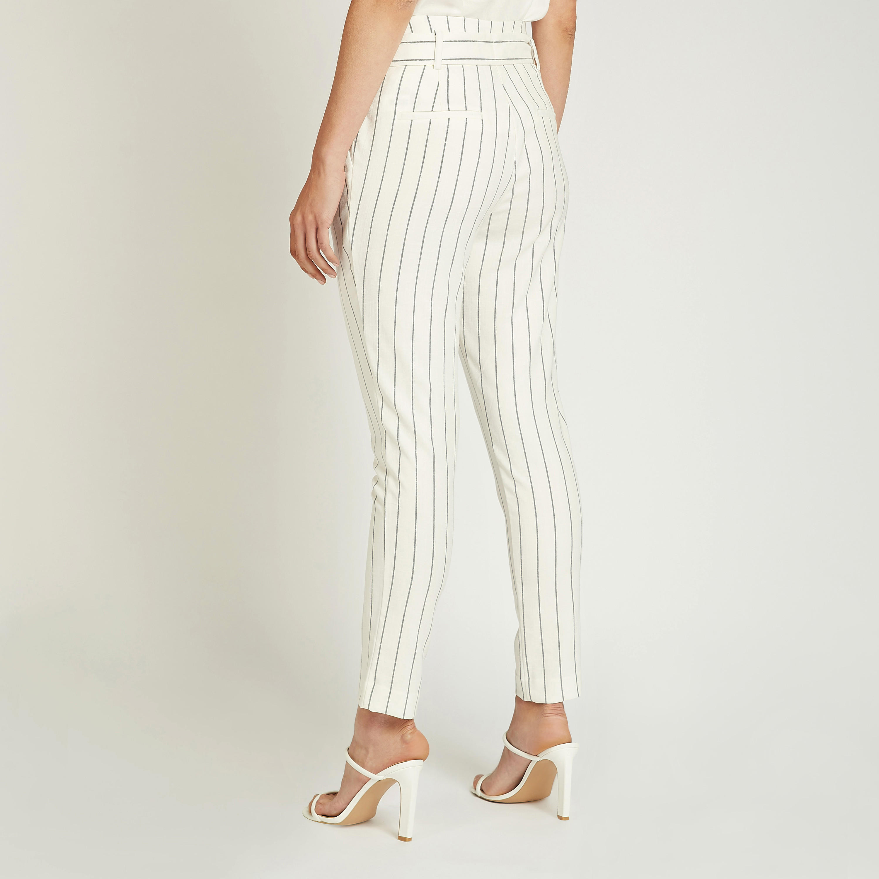 Striped Mid-Rise Trousers with Pocket Detail and Belt-women-clothing-bottoms-trousers-image-4
