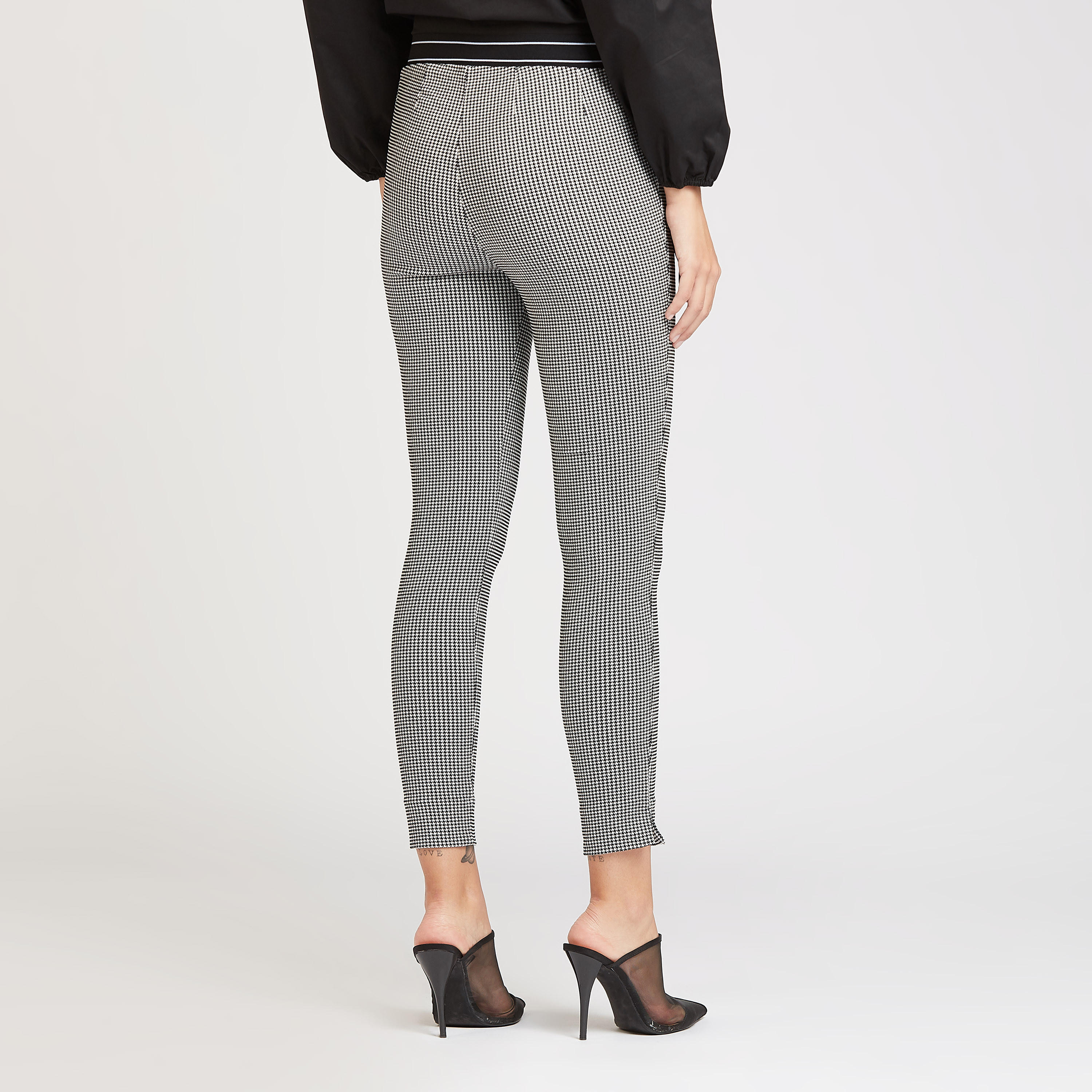 Slim Fit Printed Mid-Rise Cropped Trousers with Elasticised Waistband-women-clothing-bottoms-trousers-image-4