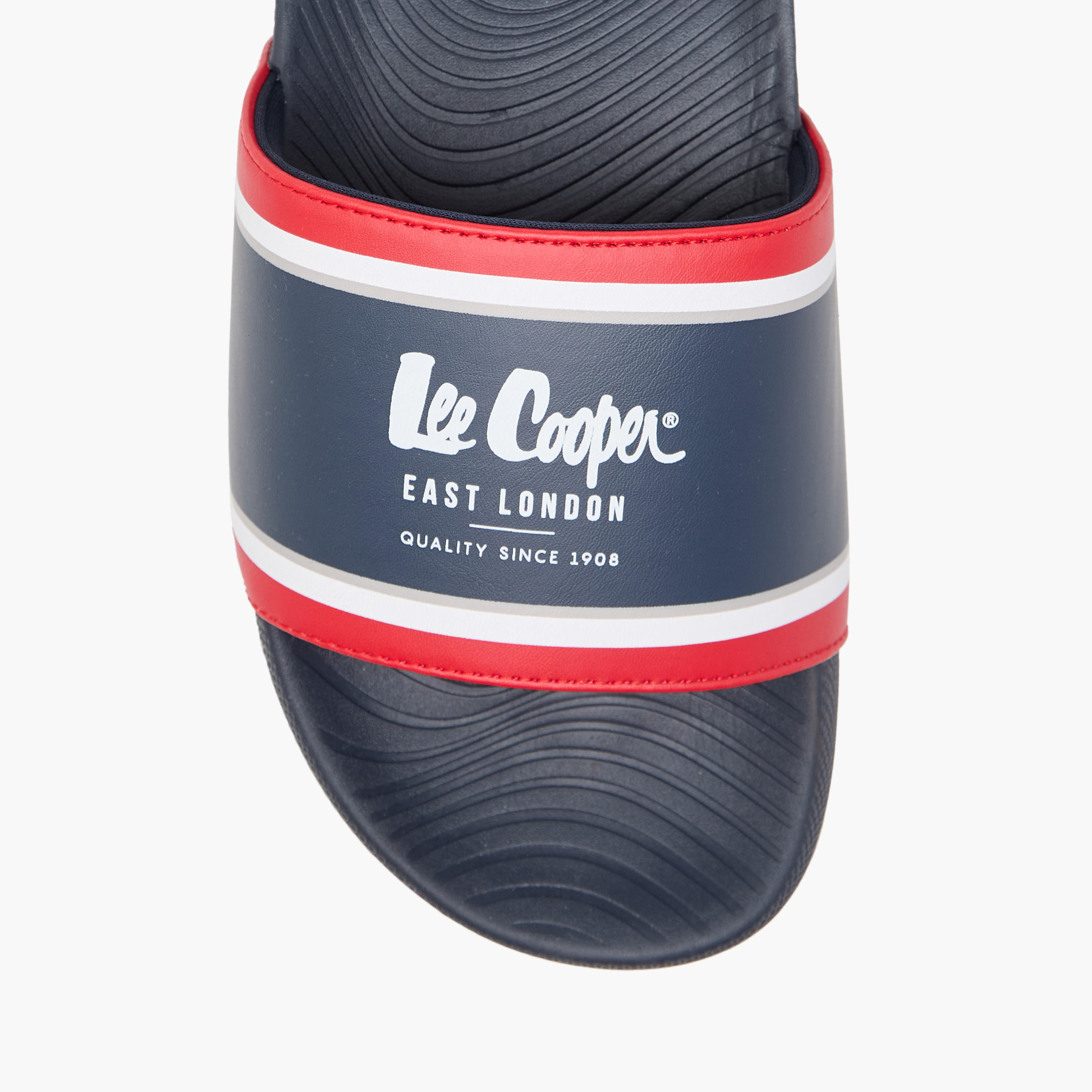 Lee Cooper Men's Logo Print Slip-On Slides-men-shoes-flipflopsandslides-image-3
