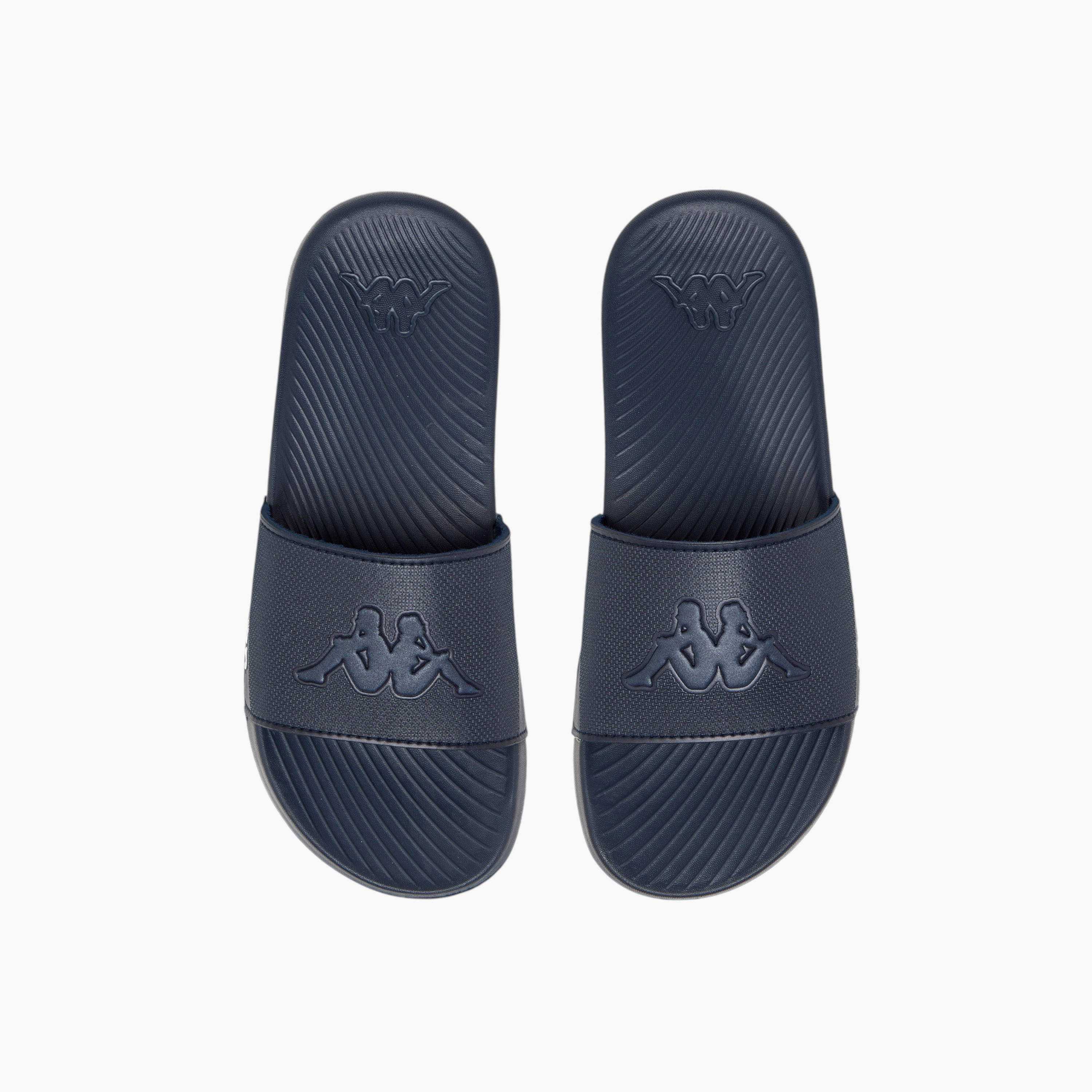 Kappa Unisex Logo Detail Slides-boys-shoes-flipflopsandslides-image-1
