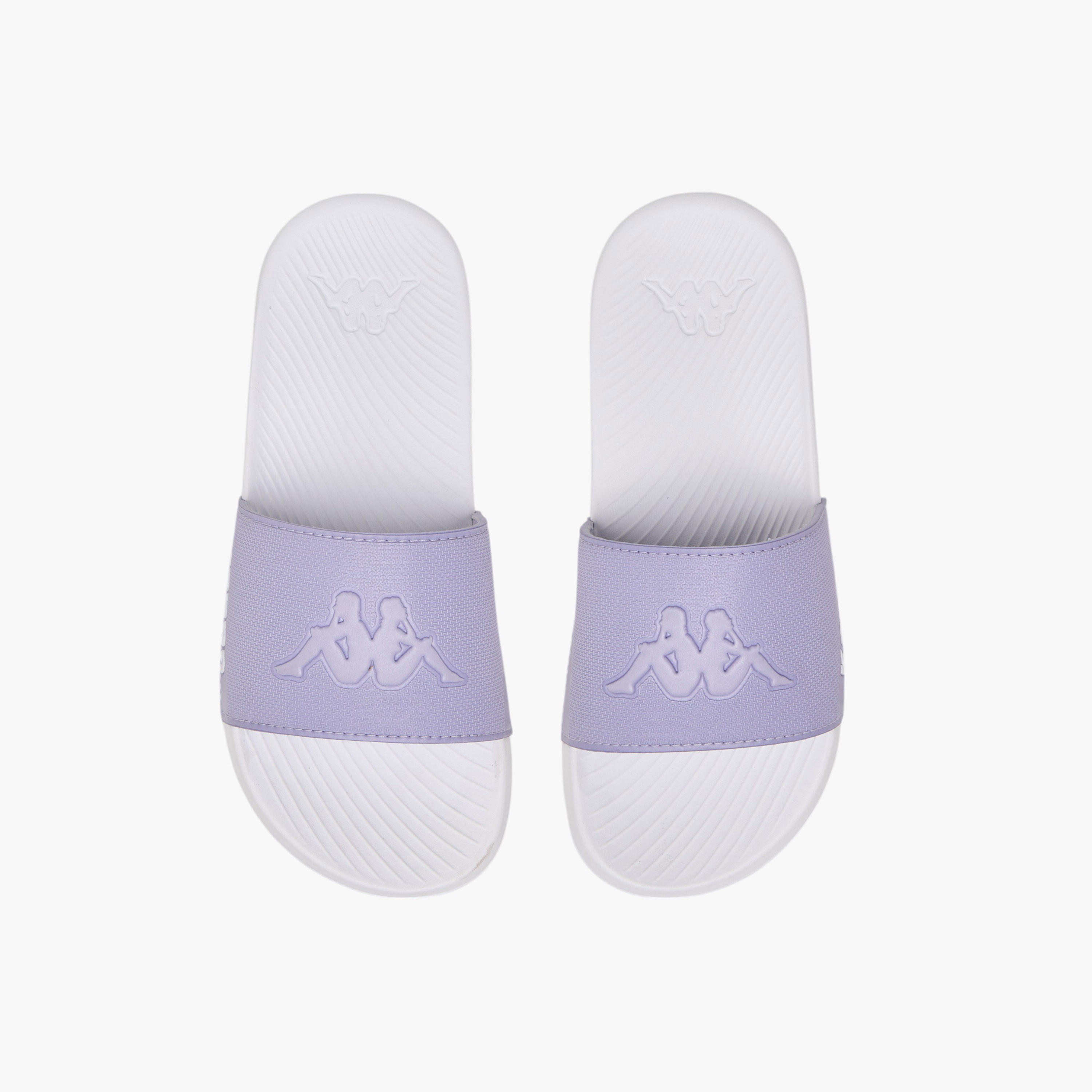 شبشب بتفاصيل شعار للبنات من كابا-girls-shoes-flipflopsandslides-image-1