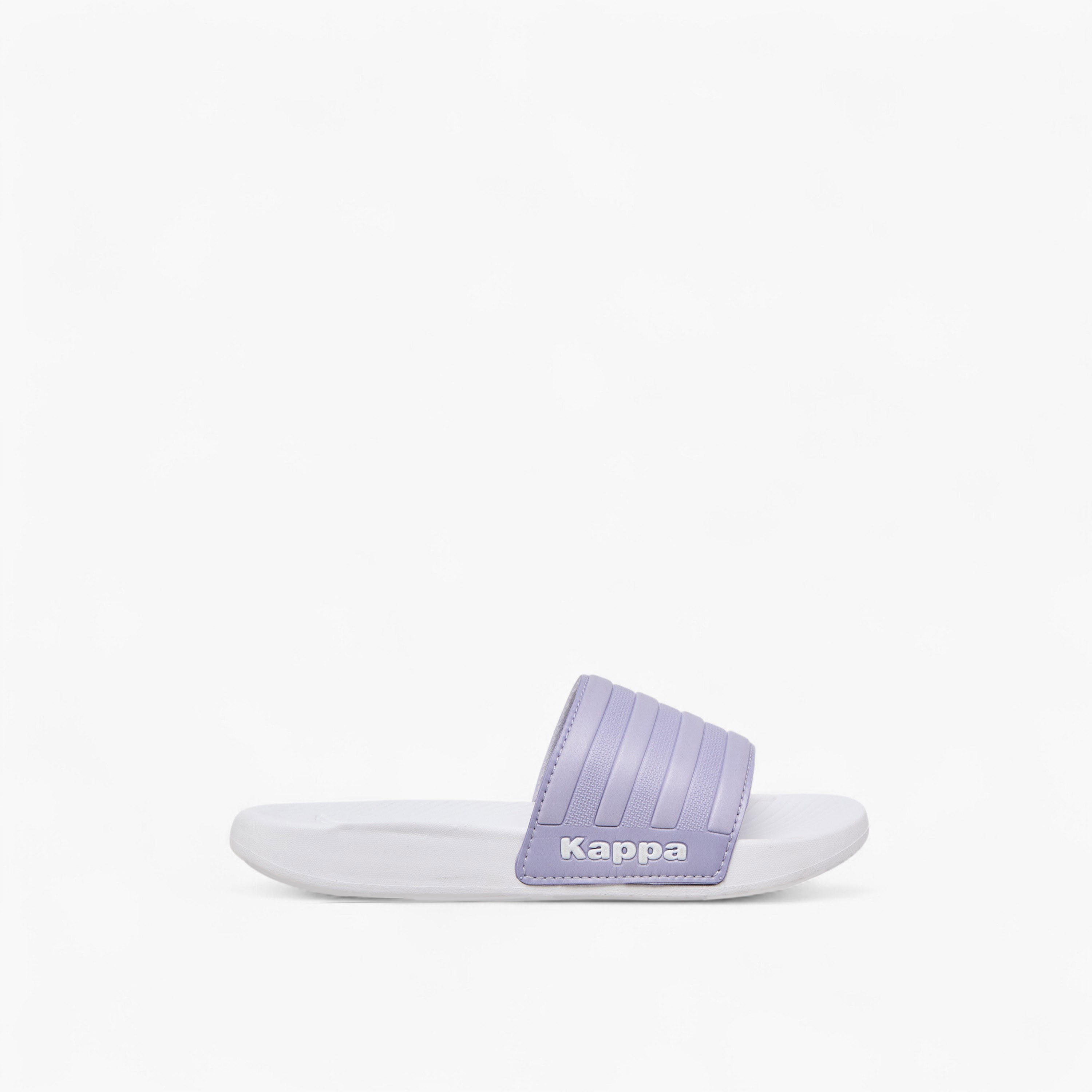 Kappa Girls' Logo Detail Slides-girls-shoes-flipflopsandslides-image-2