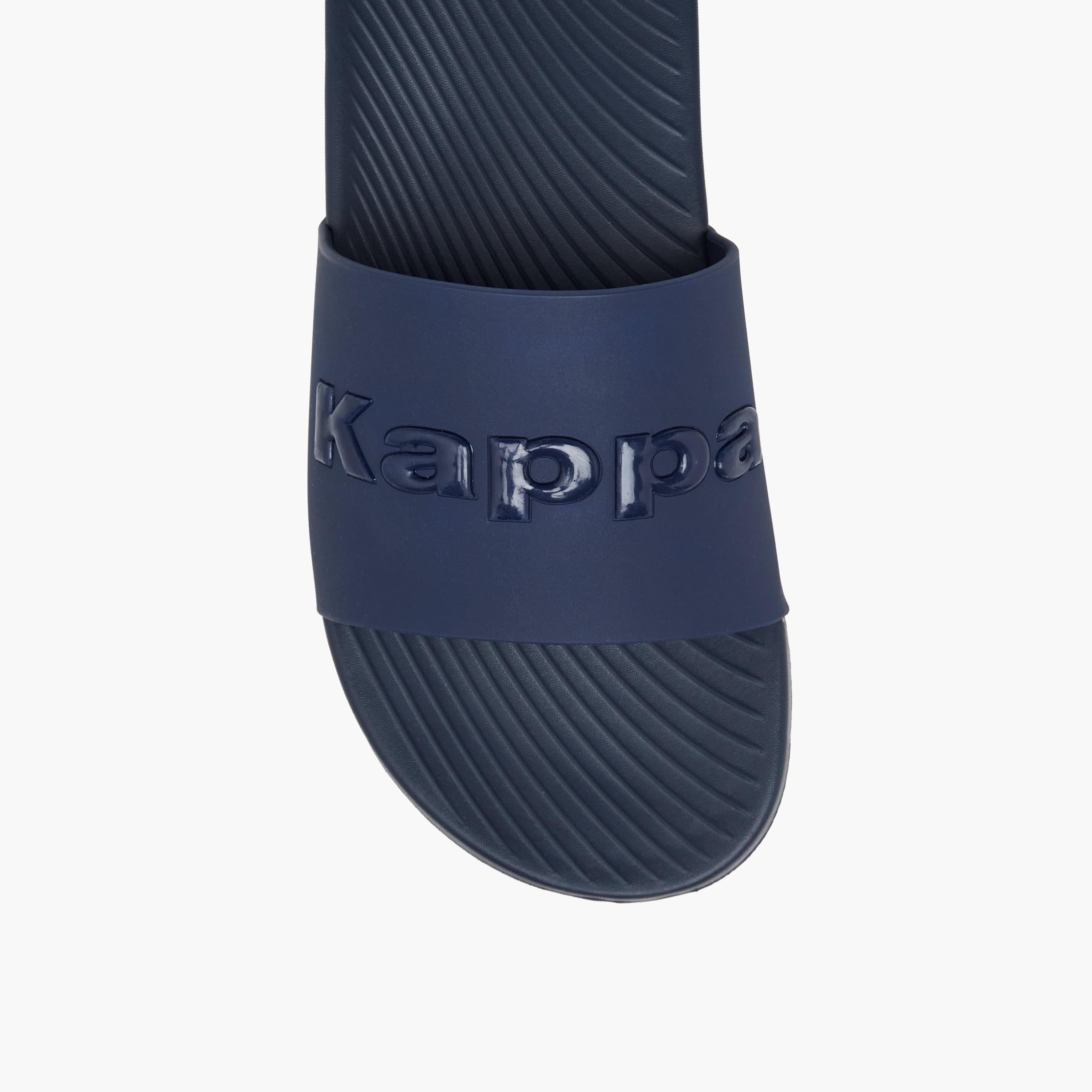 Kappa Men Logo Embossed Slides-men-shoes-flipflopsandslides-image-3