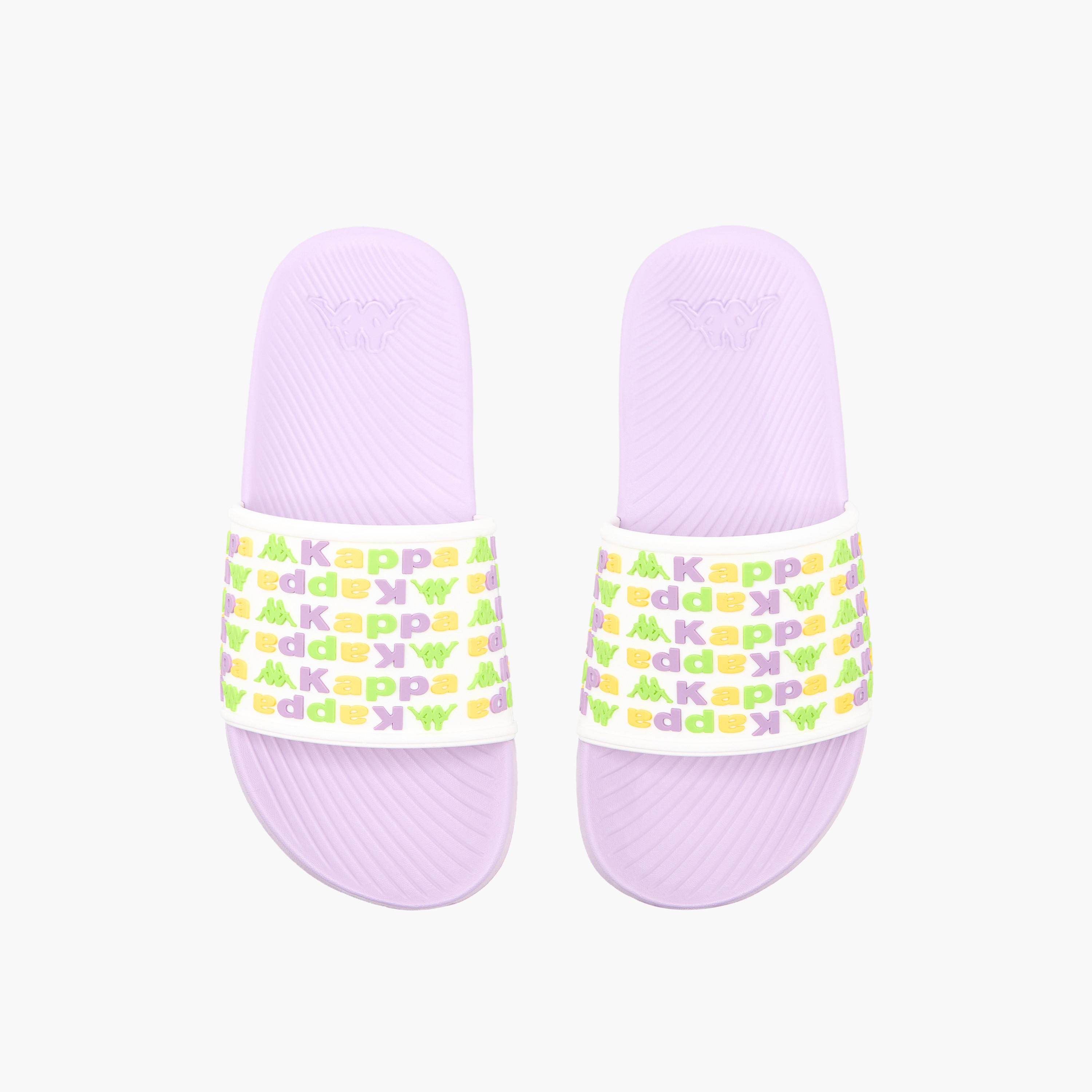 Kappa Girls Logo Embossed Slides-girls-shoes-flipflopsandslides-image-1