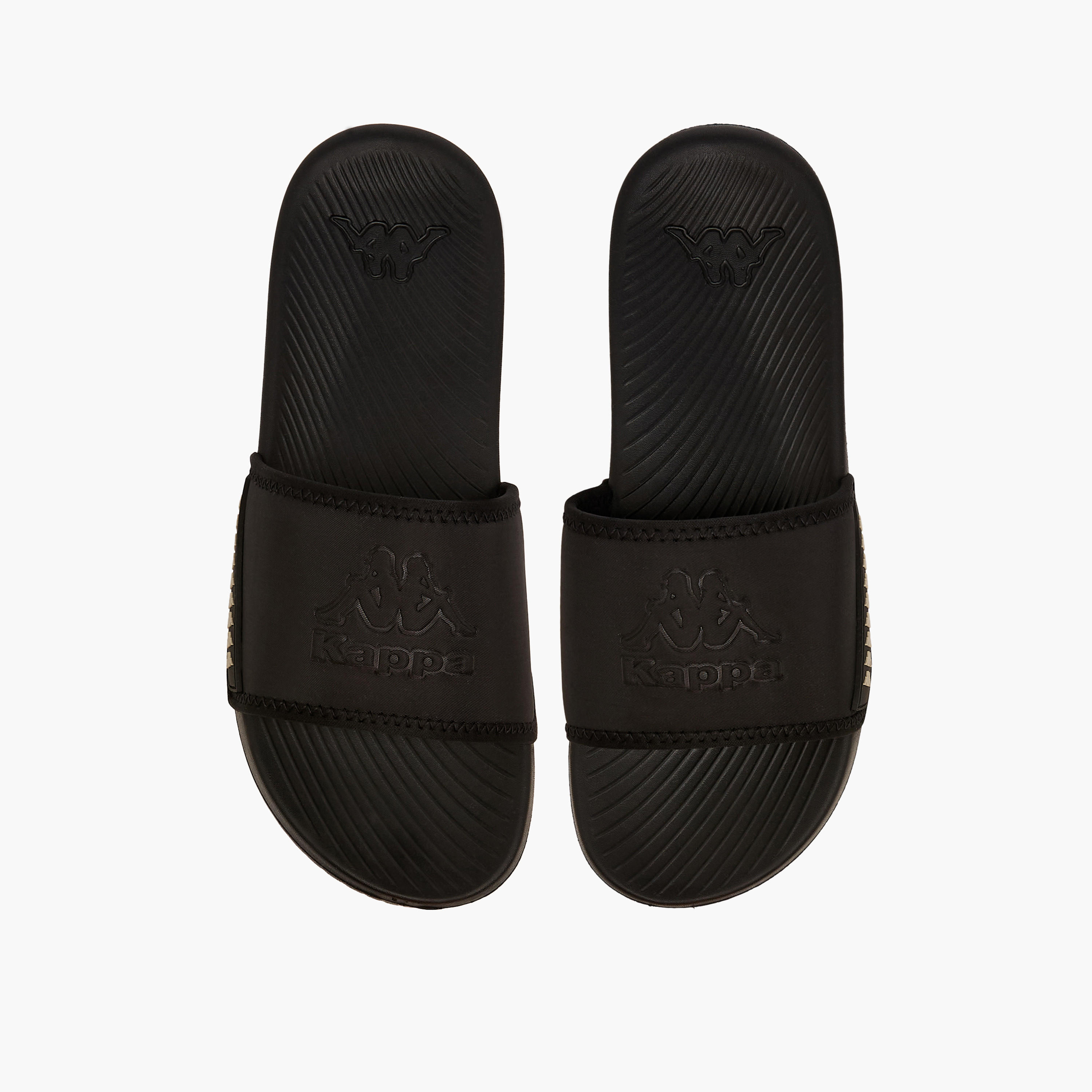 Kappa Men Logo Embossed Slides-men-shoes-flipflopsandslides-image-1