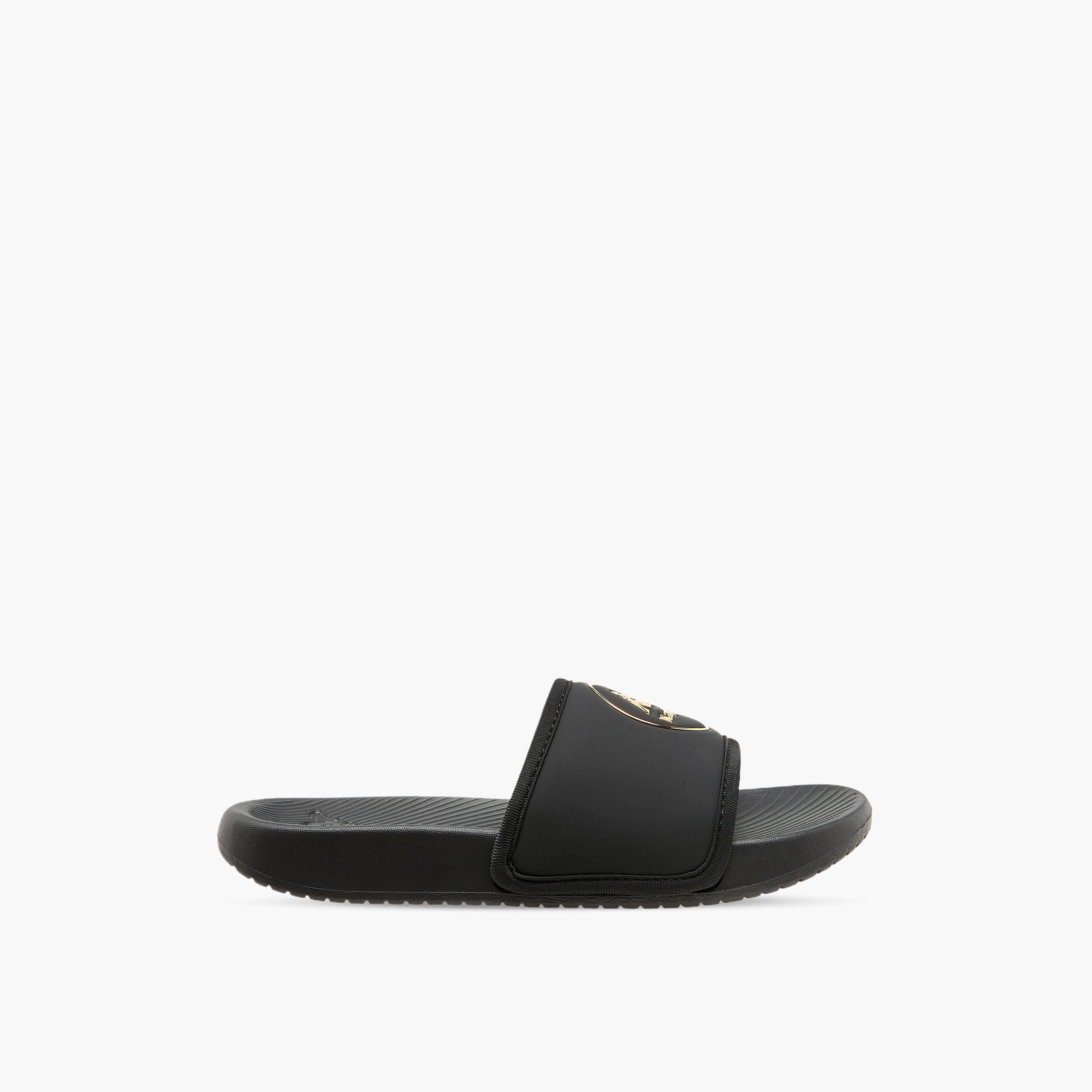 Kappa Boys Logo Print Slides-boys-shoes-flipflopsandslides-image-2