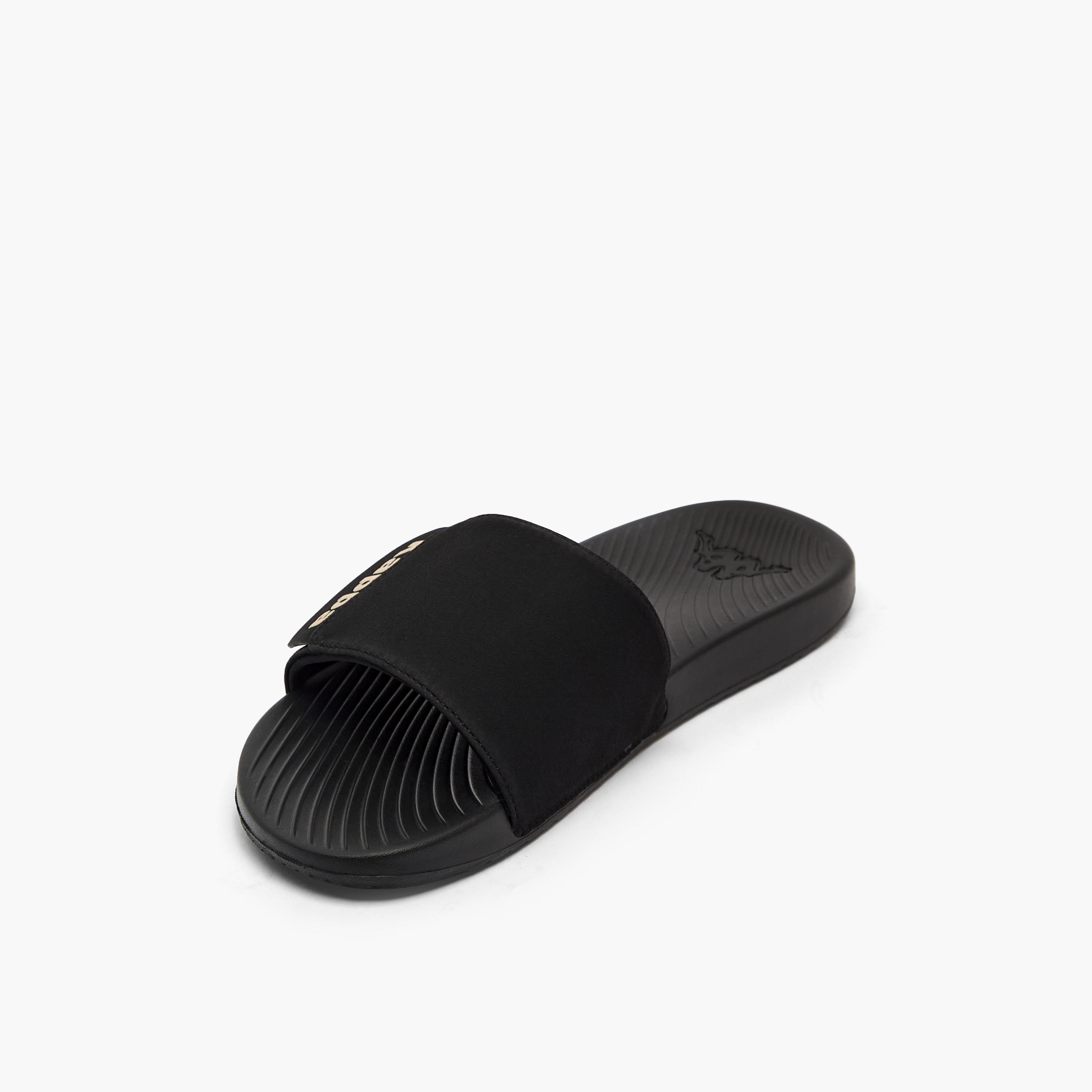 Kappa Men Logo Print Slides-men-shoes-flipflopsandslides-image-4