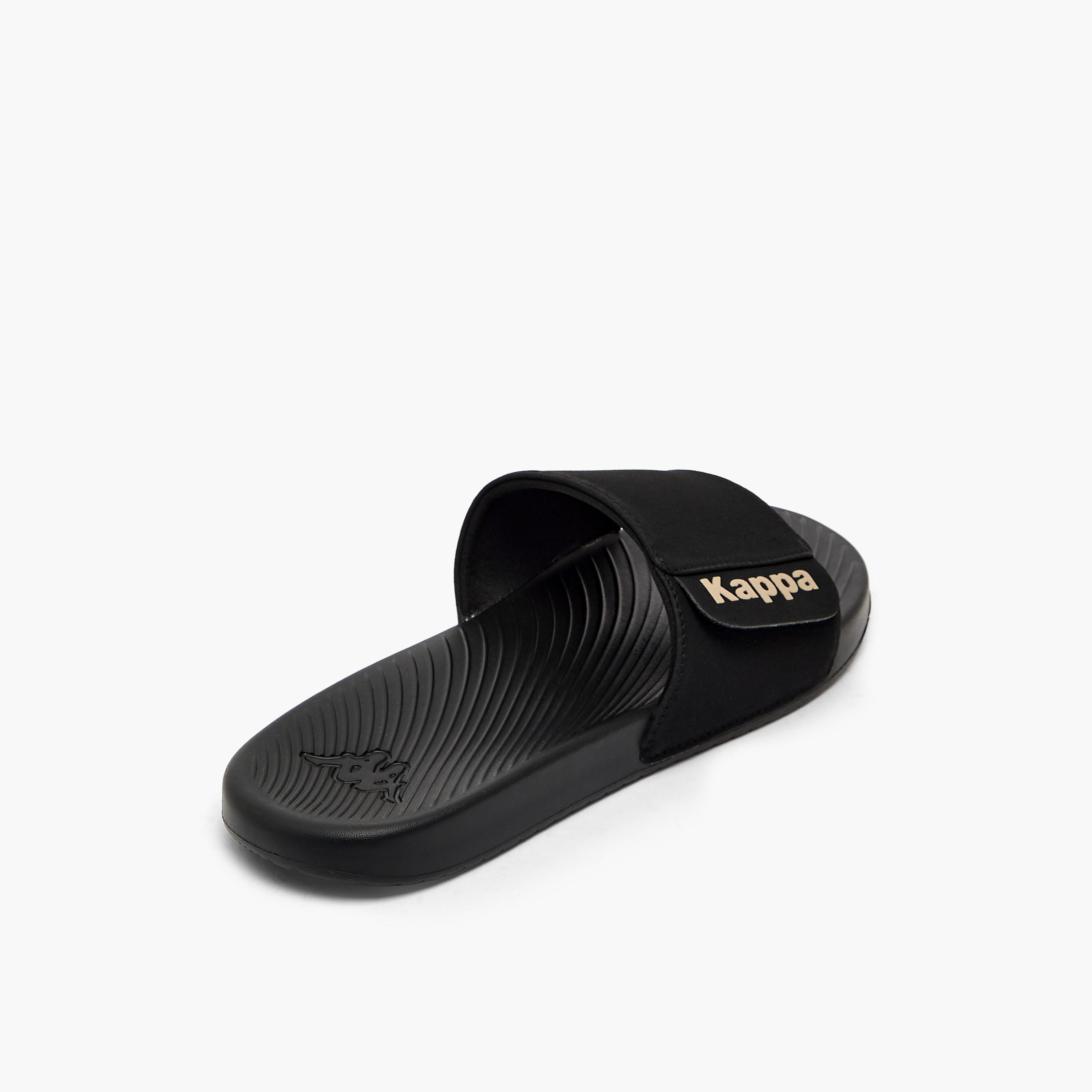 Kappa Men Logo Print Slides-men-shoes-flipflopsandslides-image-6