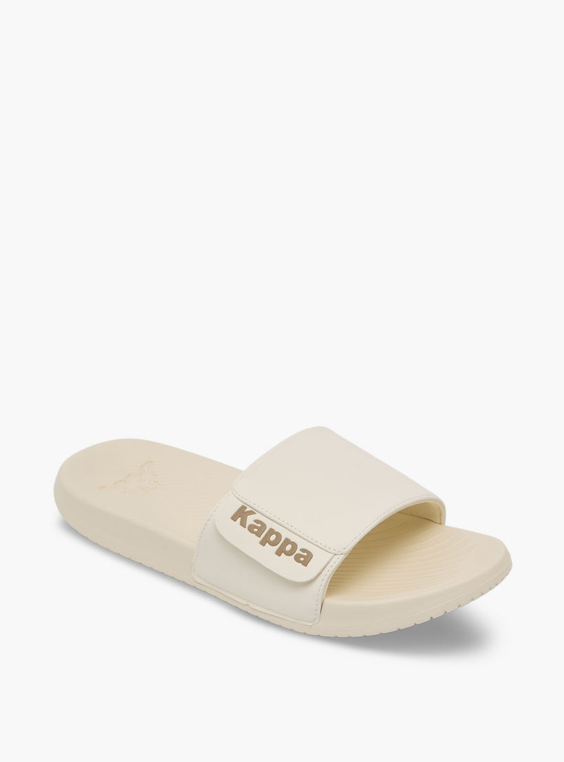 Kappa Men Logo Print Slides-men-shoes-flipflopsandslides-image-2