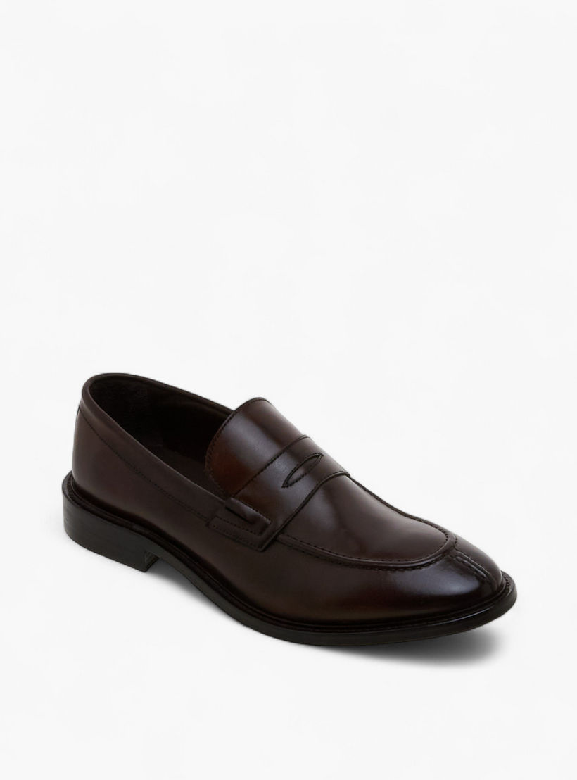 Duchini Men Lace-Up Leather Loafers-men-shoes-formalshoes-image-2
