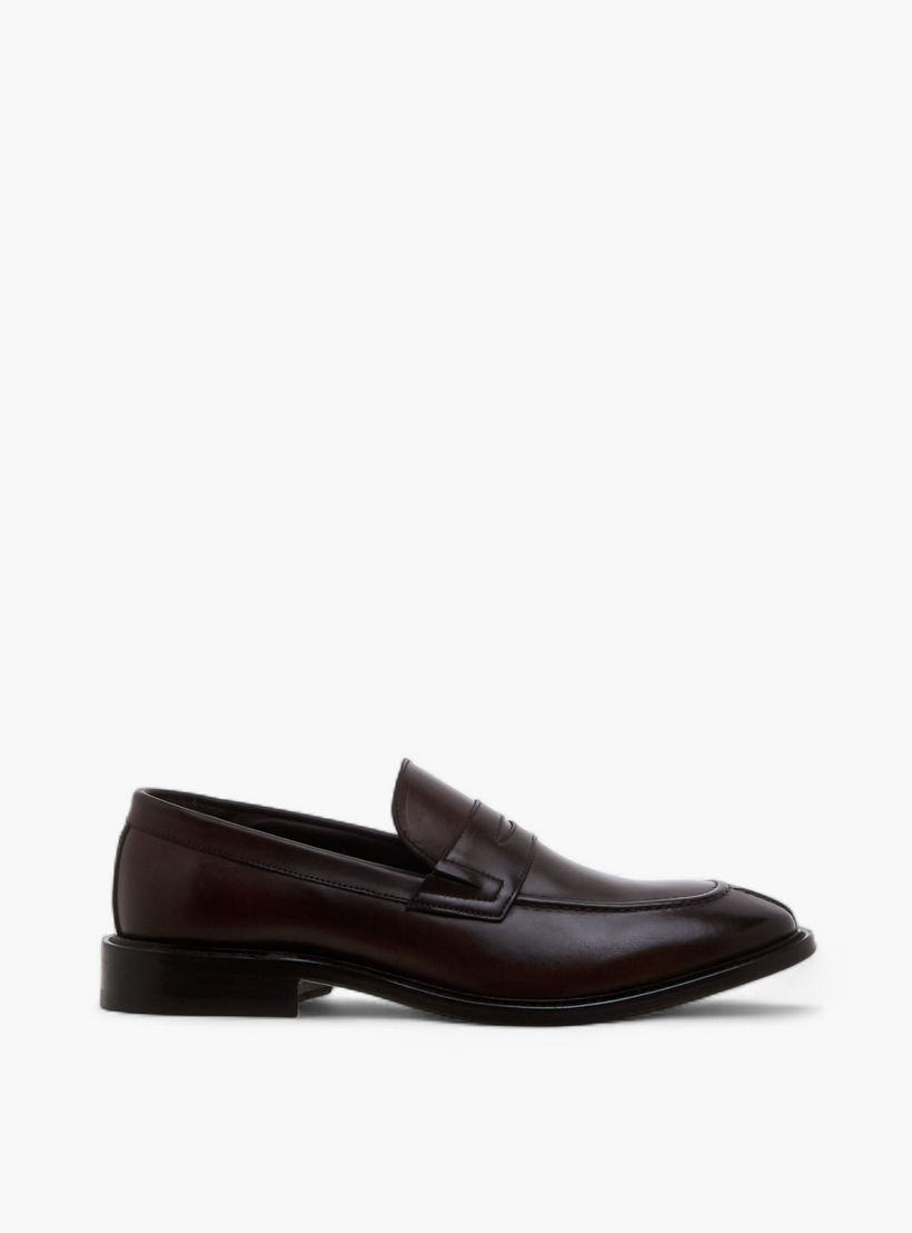 Duchini Men Lace-Up Leather Loafers-men-shoes-formalshoes-image-3