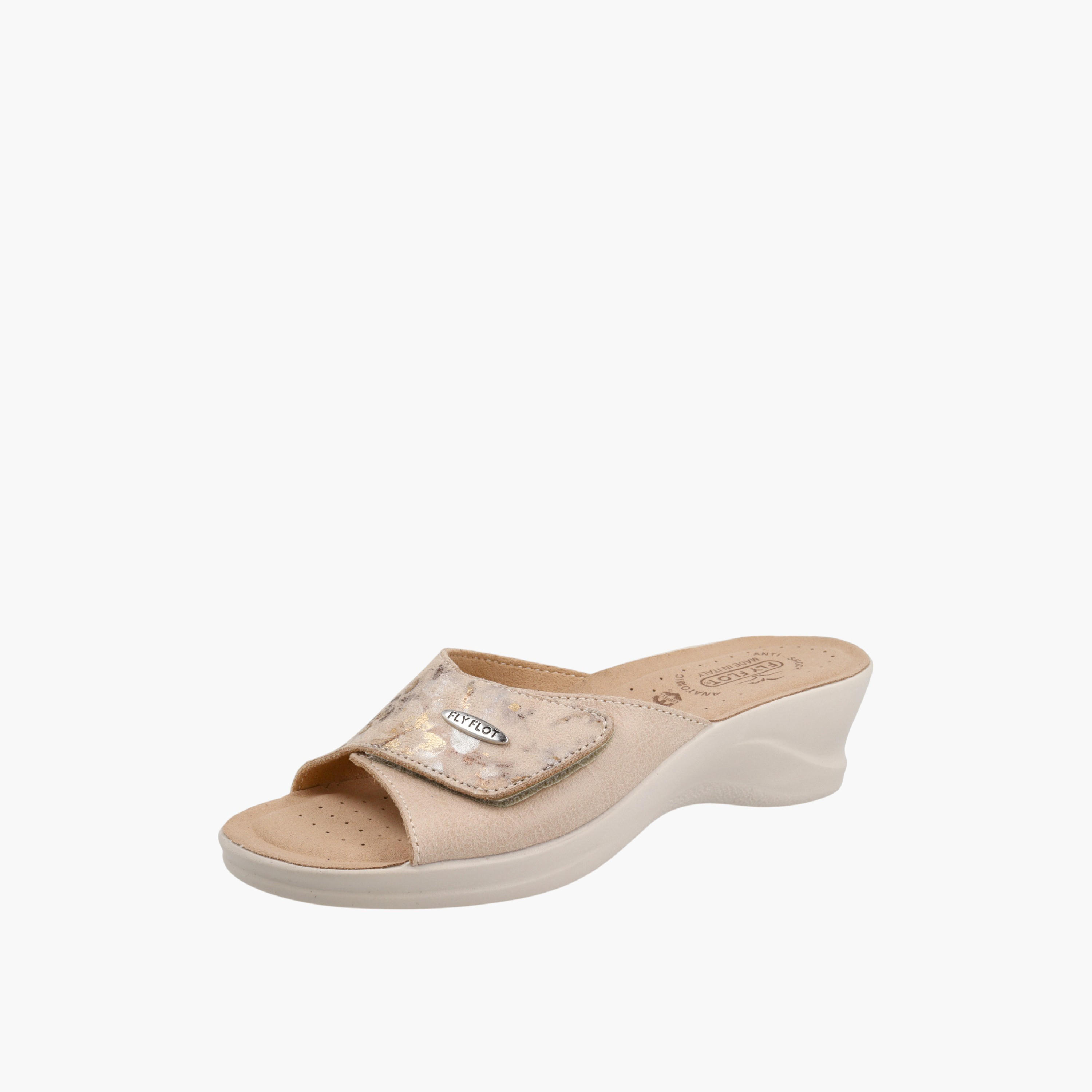 FlyFlot Printed Slip-On Sandals with Wedge Heels-women-shoes-sandals-heeled-image-1