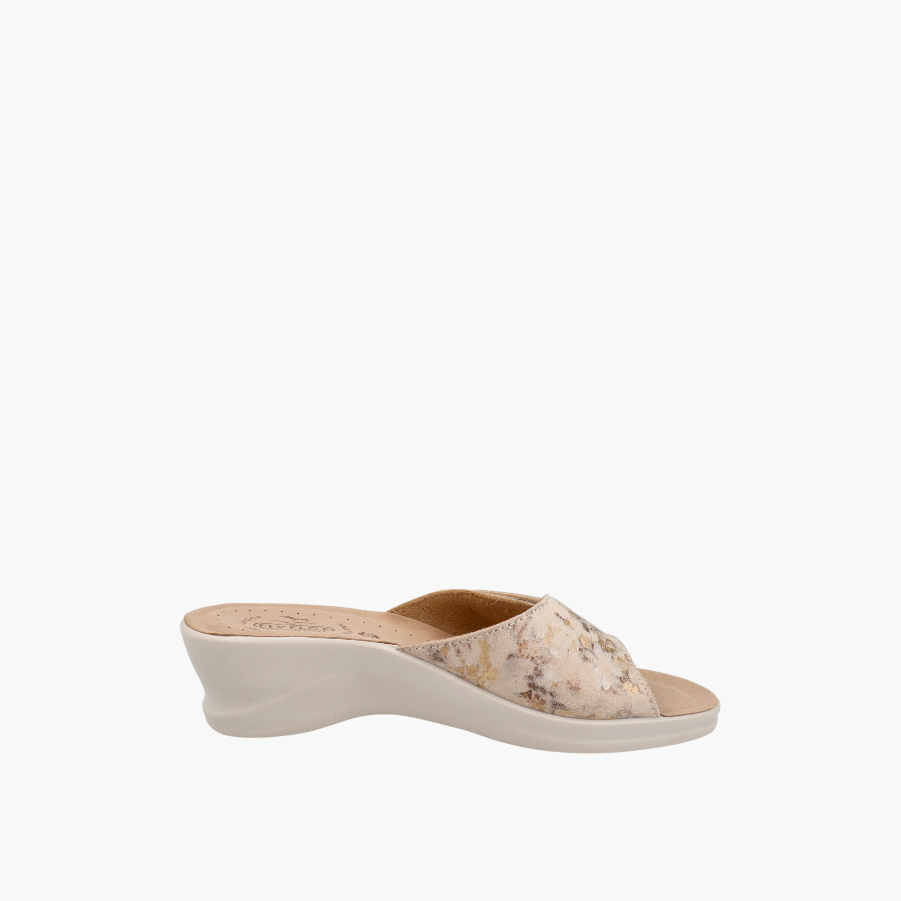 FlyFlot Printed Slip-On Sandals with Wedge Heels-women-shoes-sandals-heeled-image-2