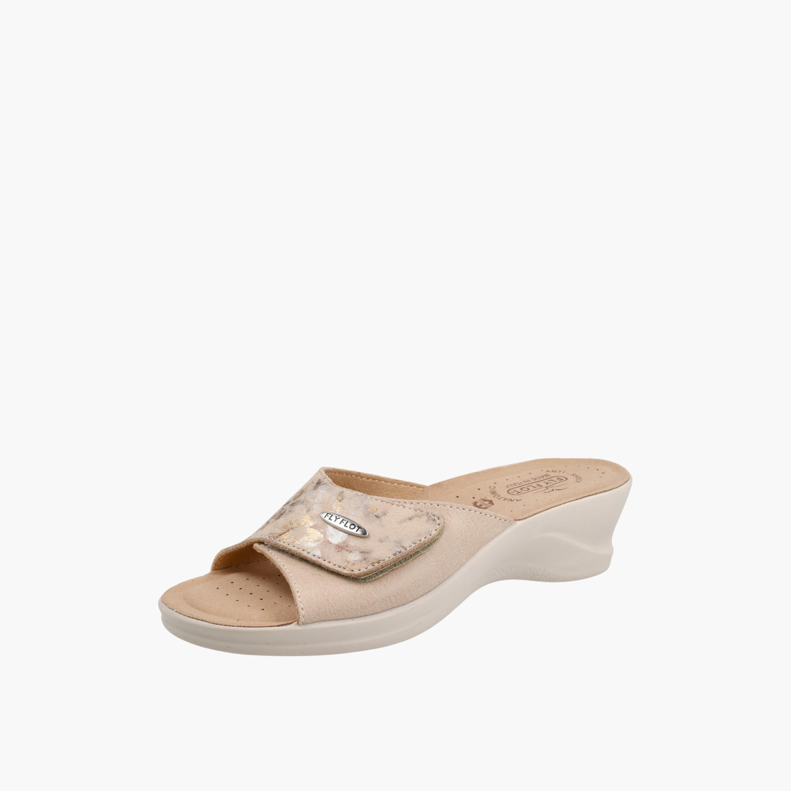 FlyFlot Printed Slip-On Sandals with Wedge Heels-women-shoes-sandals-heeled-image-5