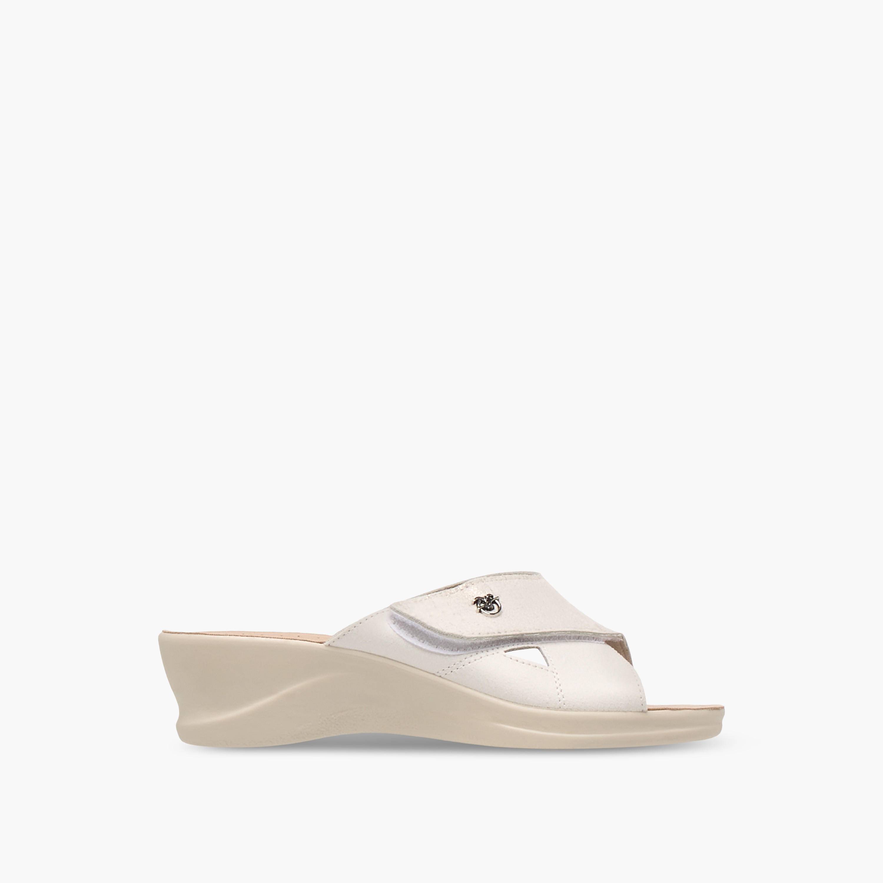 FlyFlot Cross Strap Slip-On Sandals with Wedge Heels-women-shoes-sandals-heeled-image-3
