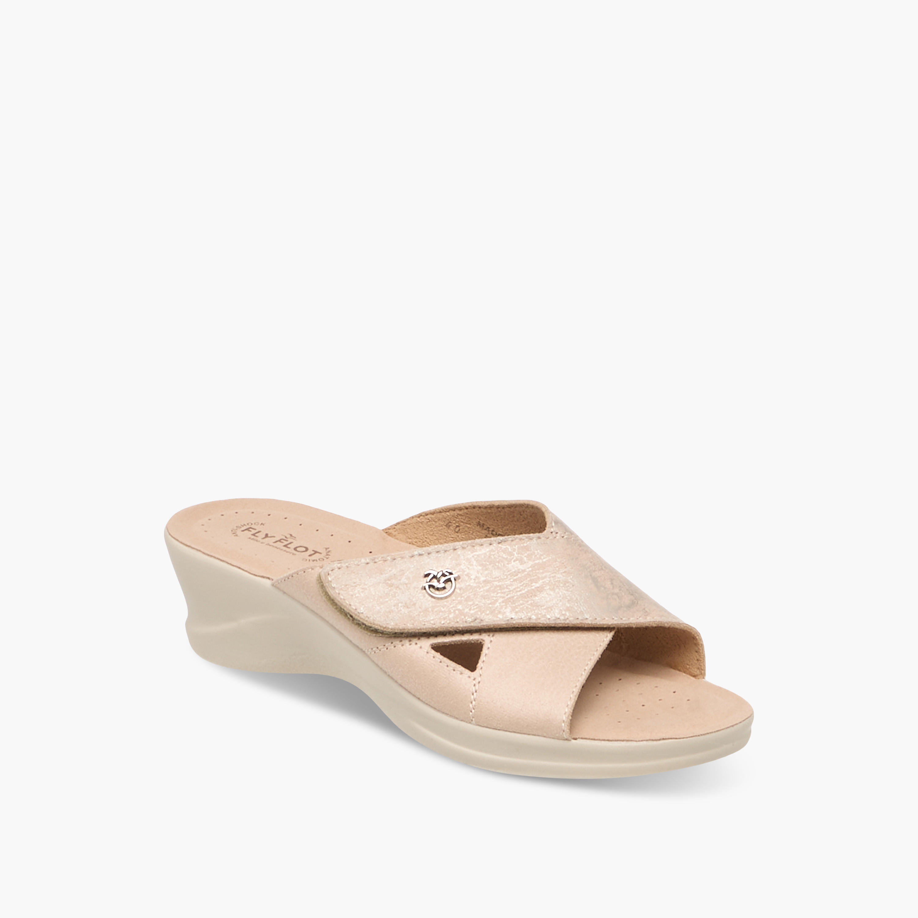 صندل بحزام متقاطع سهل الارتداء مع كعب ويدج من فلاي فوت-women-shoes-sandals-heeled-image-2