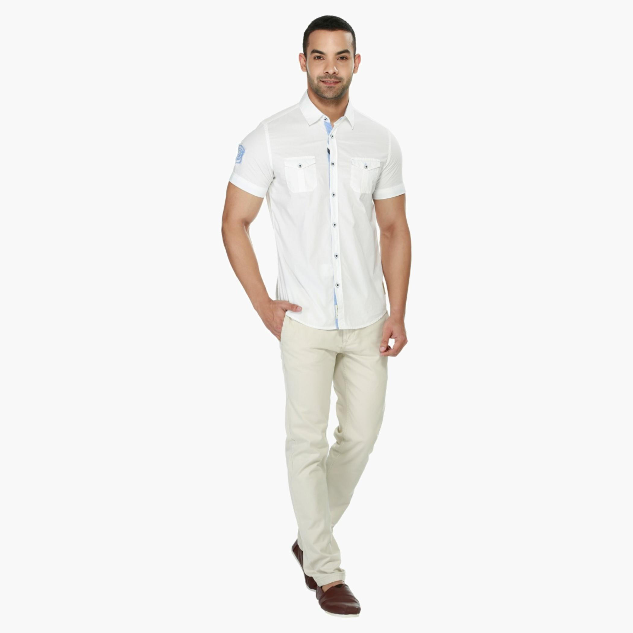 Solid Colour Pants-men-clothing-bottoms-trousersandchinos-trousers-image-1