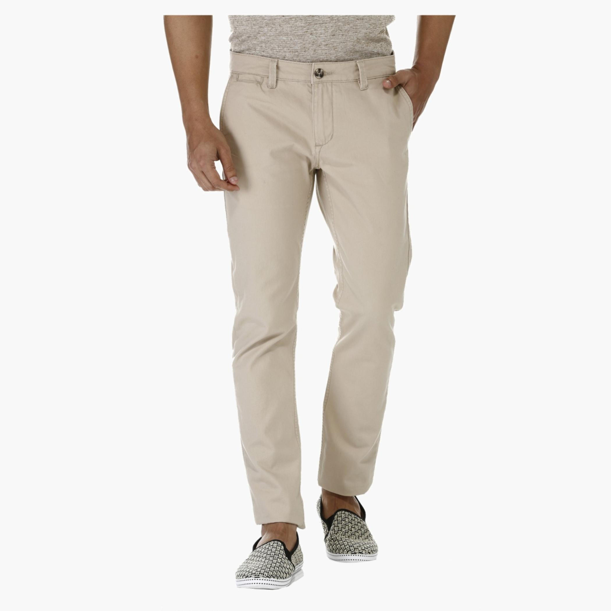 Solid Colour Pants-men-clothing-bottoms-trousersandchinos-trousers-image-1