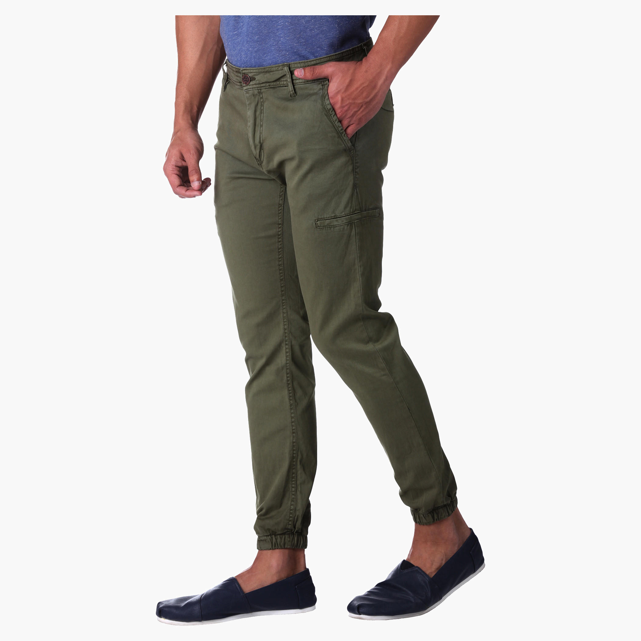 Solid Colour Cuff Pants-men-clothing-bottoms-trousersandchinos-trousers-image-8