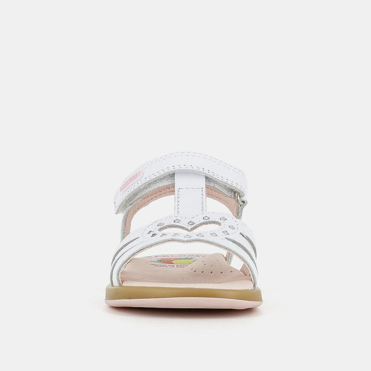 Pablosky Girls' Embellished Flat Sandals with Hook and Loop Closure-baby-girls-shoes-sandals-image-6